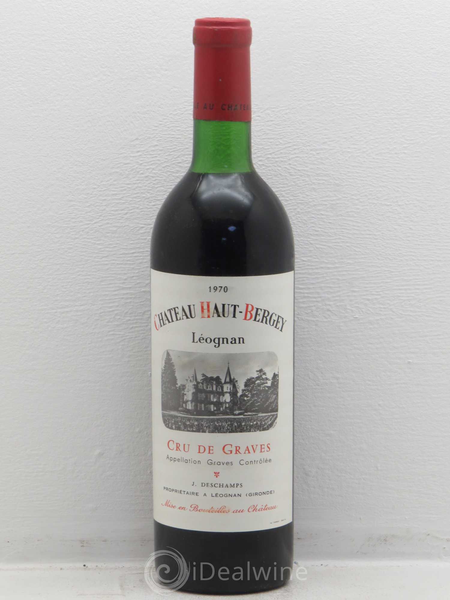Château Haut-Bergey 1970 - Lot de 1 bouteille - 0