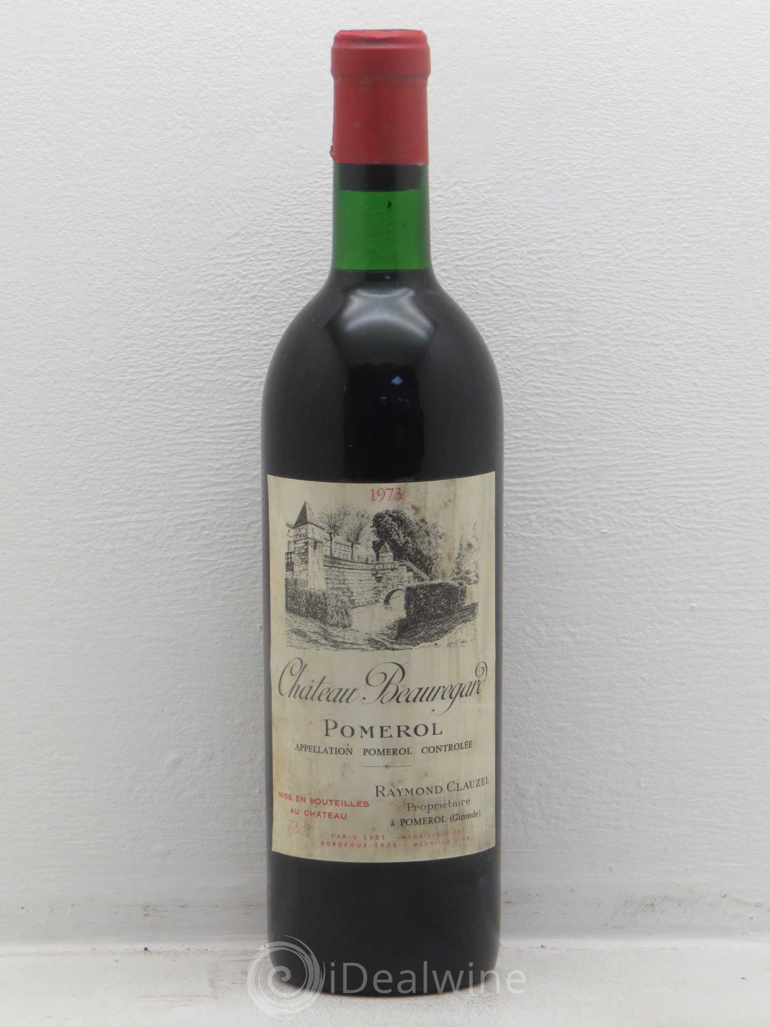 Château Beauregard 1973 - Lot de 1 bouteille - 0