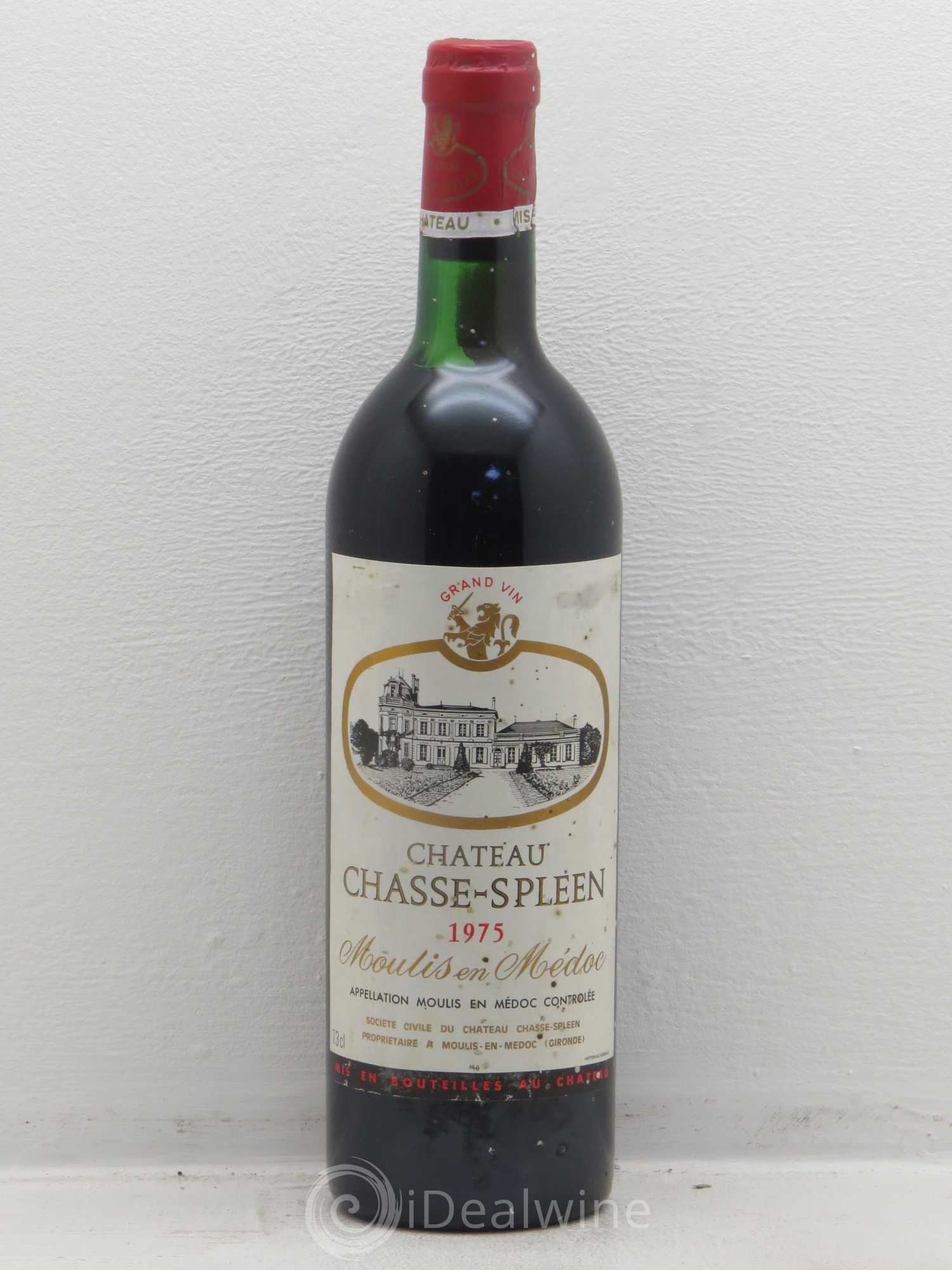 Château Chasse Spleen 1975 - Lot de 1 bouteille - 0