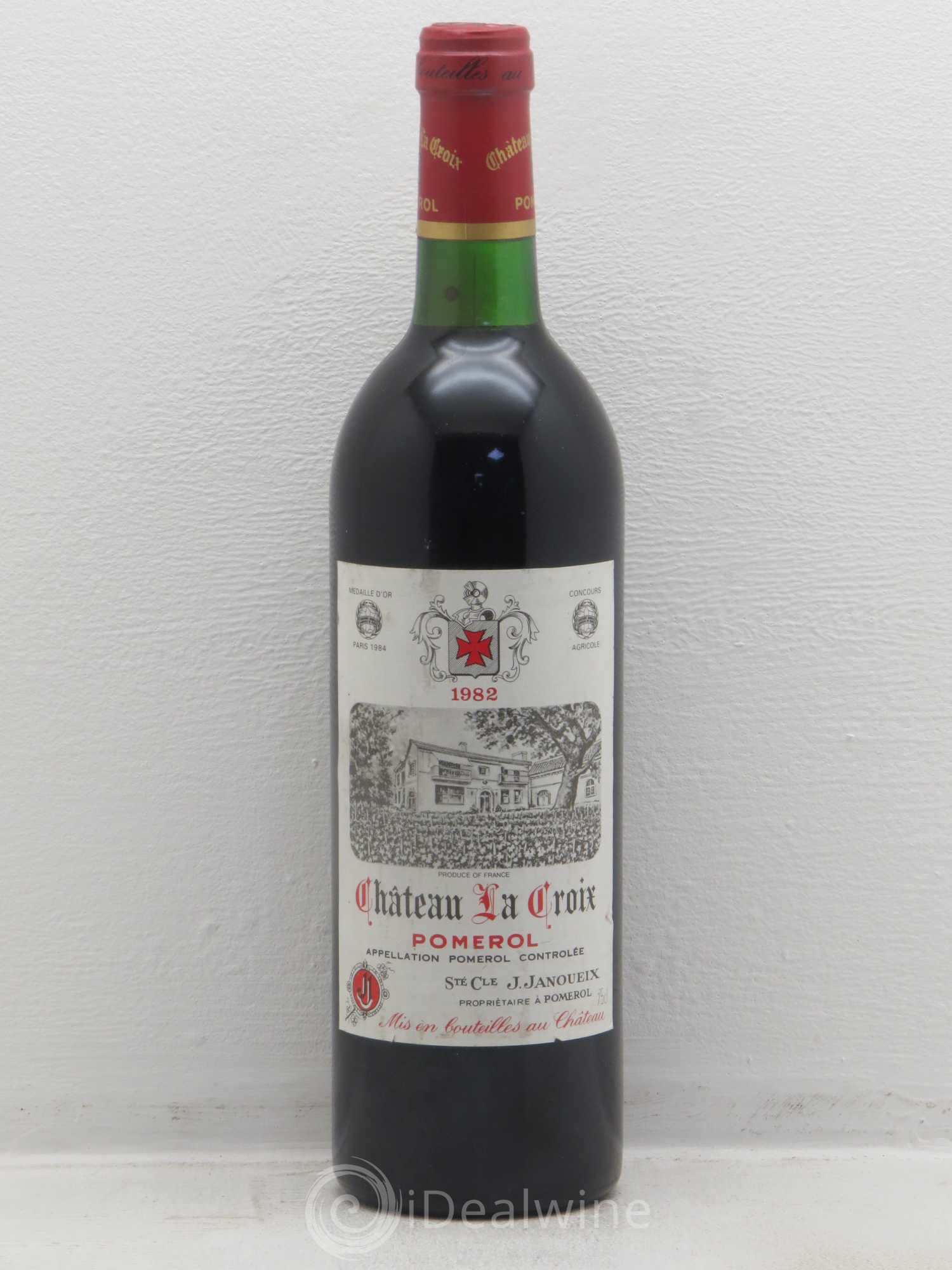 Château la Croix 1982 - Lot de 1 bouteille - 0
