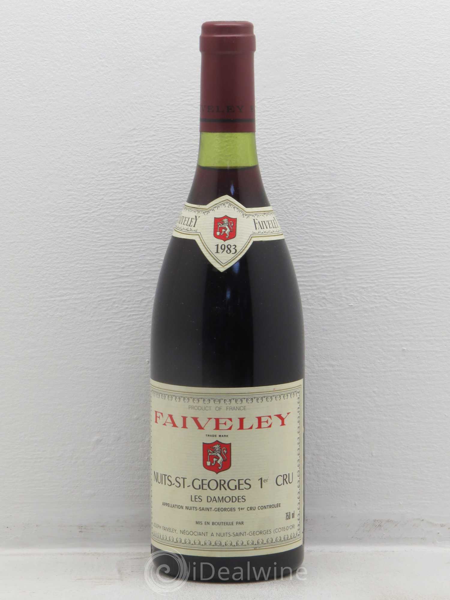 Nuits-Saint-Georges 1er Cru Les Damodes Faiveley 1983 - Lot de 1 bouteille - 0