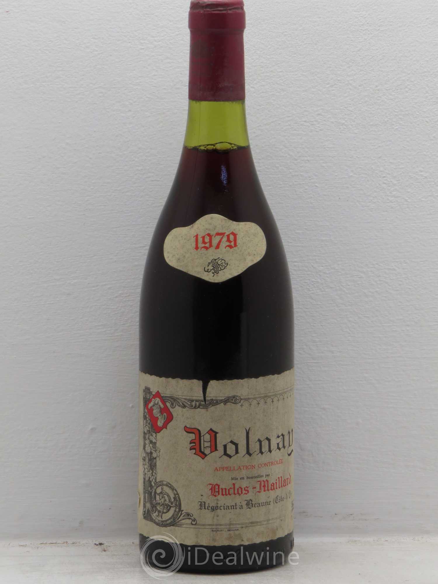 Volnay Duclos maillard 1979 - Posten von 1 Flasche - 0