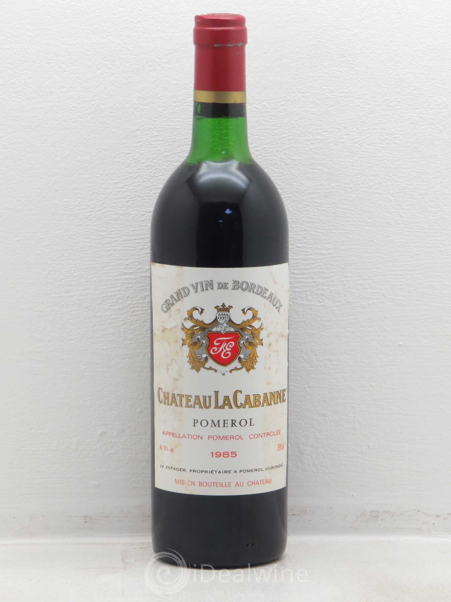 Château la Cabanne 1985 - Lot de 1 bouteille - 0