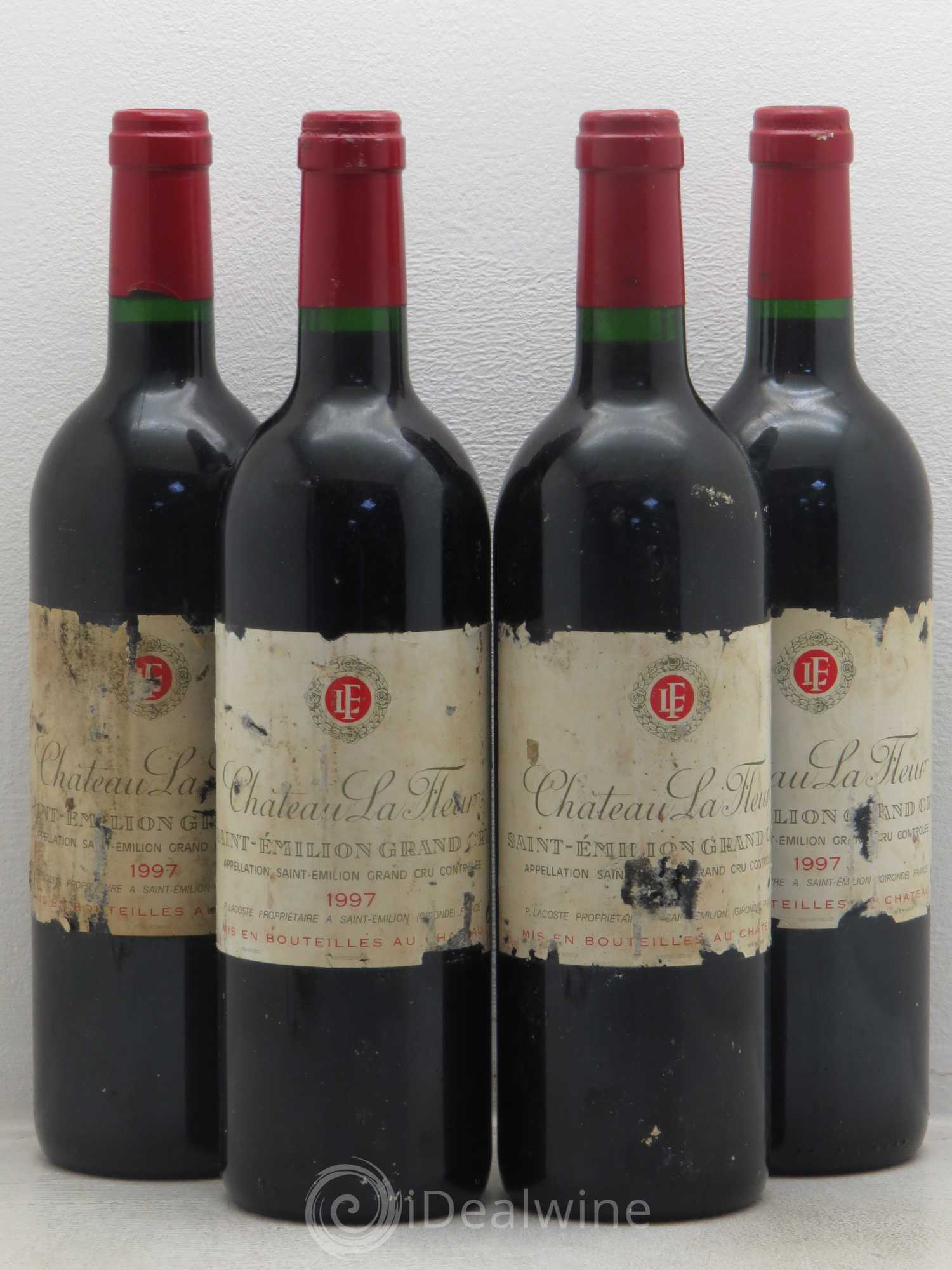 Château La Fleur 1997 - Lot de 4 bouteilles - 0
