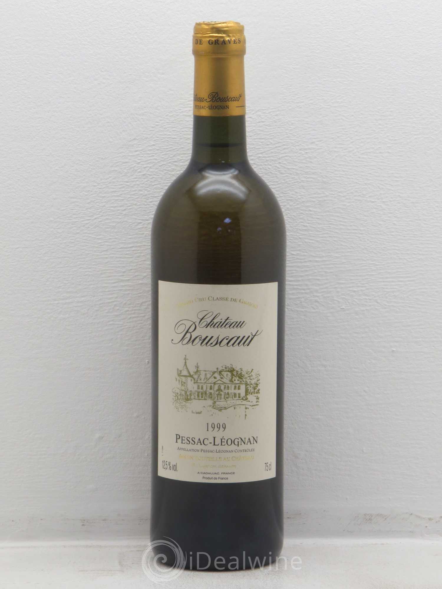 Château Bouscaut Cru Classé de Graves 1999 - Lot de 1 bouteille - 0