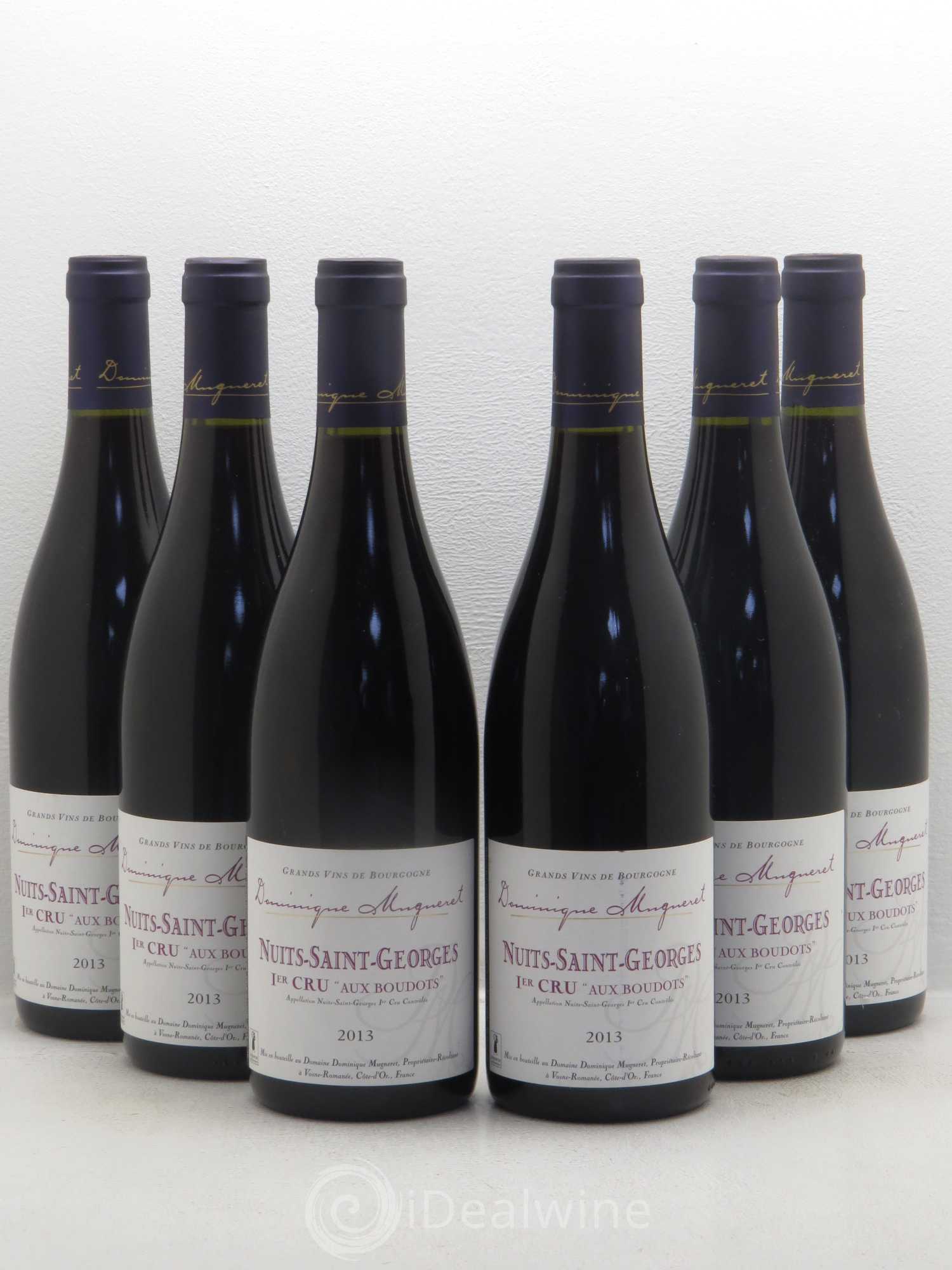 Nuits-Saint-Georges 1er Cru Les Boudots Dominique Mugneret (Domaine) 2013 - Lot de 6 bouteilles - 0