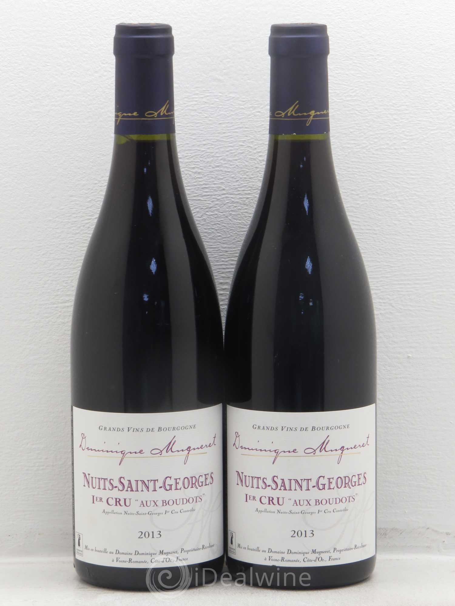 Nuits-Saint-Georges 1er Cru Les Boudots Dominique Mugneret (Domaine) 2013 - Lot de 2 bouteilles - 0