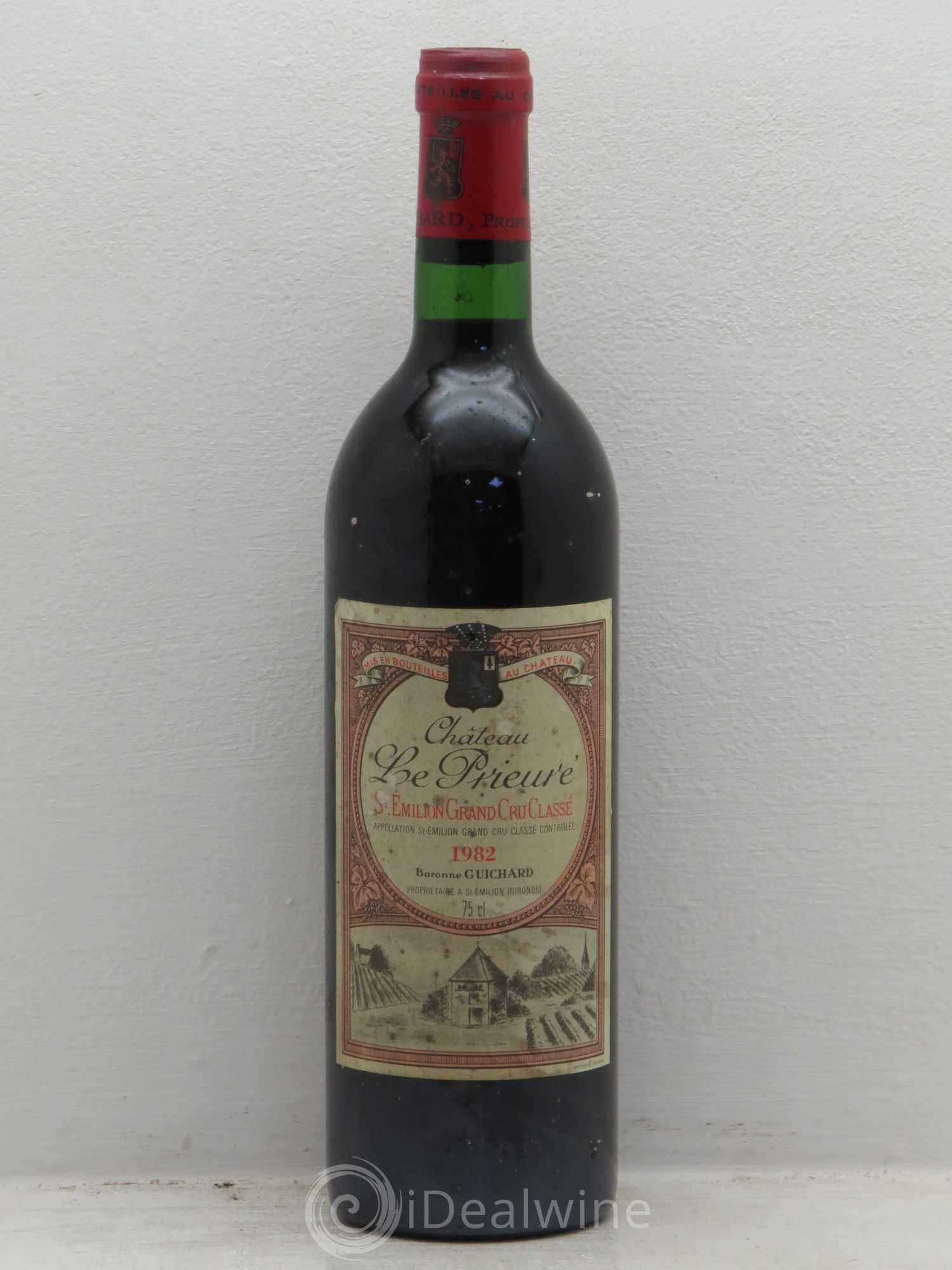 Château le Prieuré Grand Cru Classé 1982 - Lot de 1 bouteille - 0