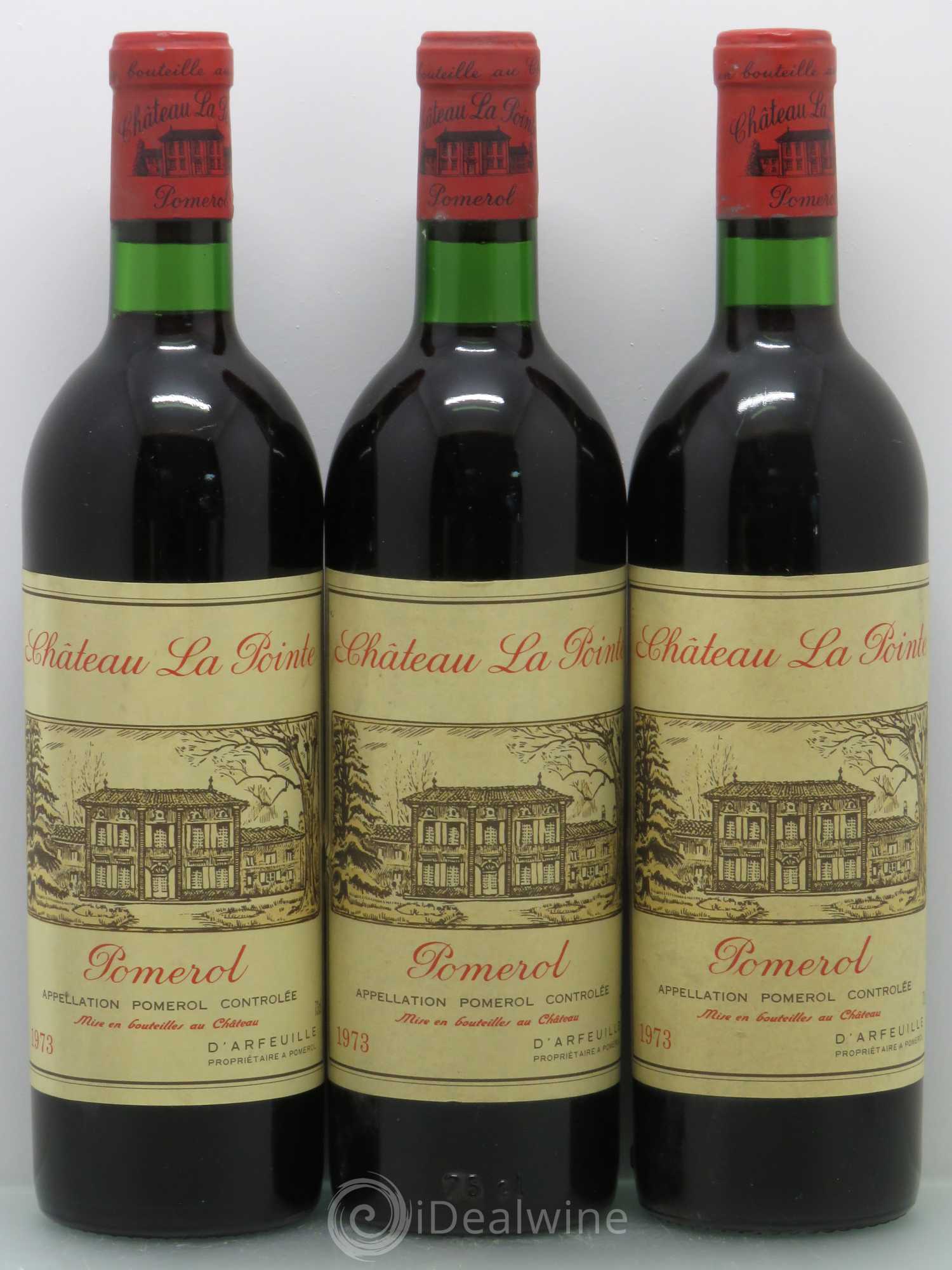 Château la Pointe 1973 - Lot de 3 bouteilles - 0