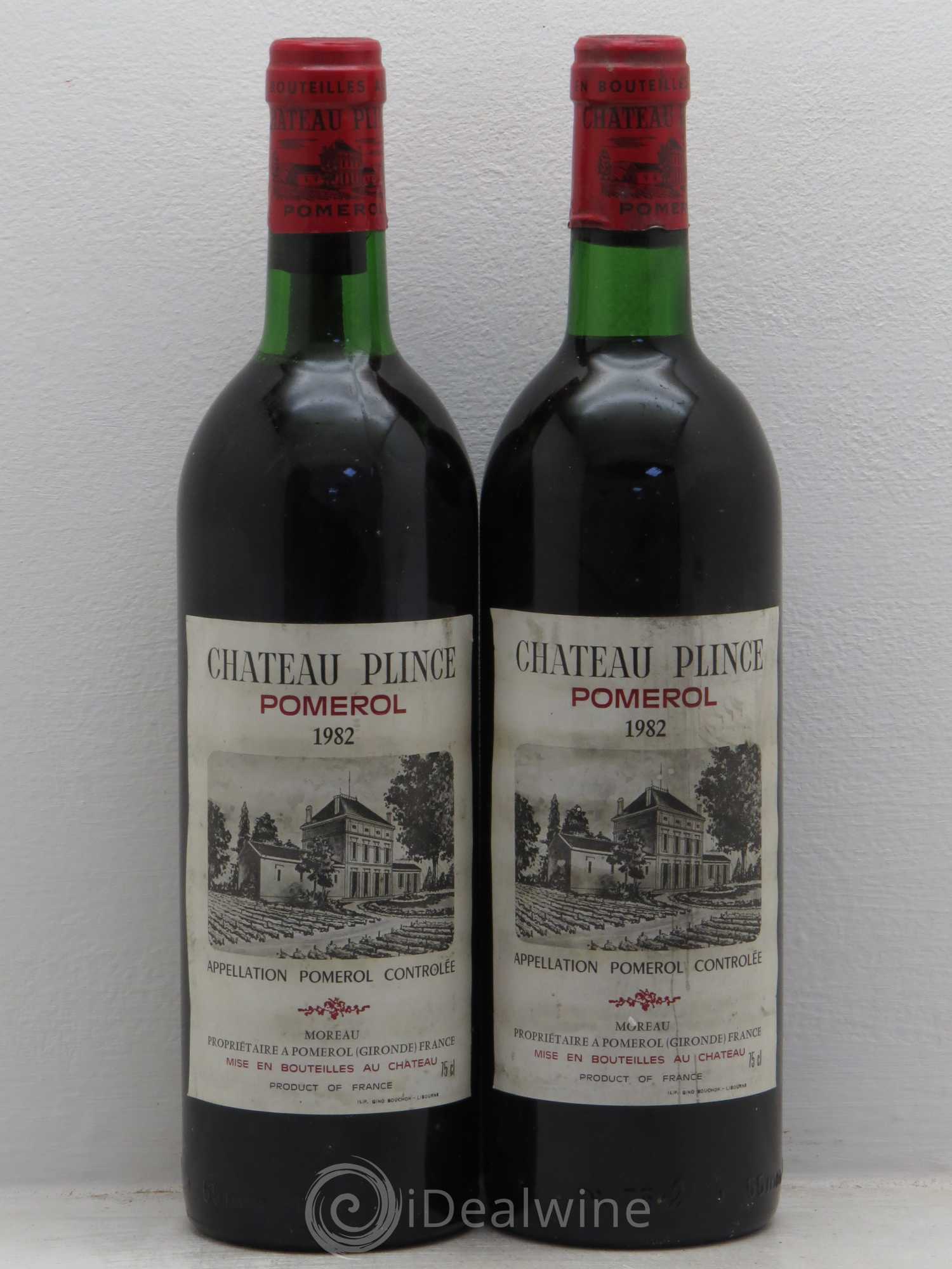 Château Plince 1982 - Lot de 2 bouteilles - 0