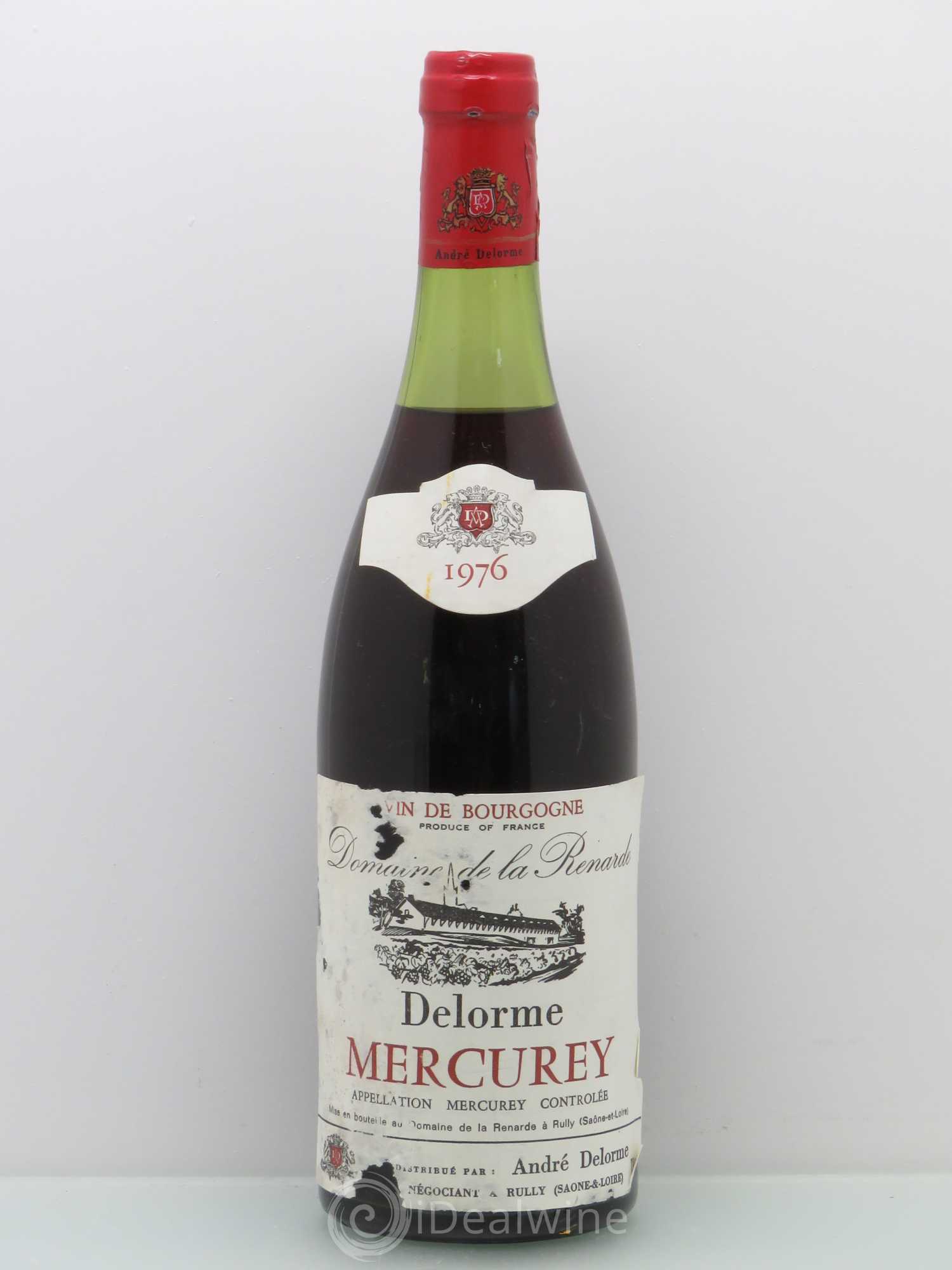 Mercurey Andre Delorme 1976 - Lot de 1 bouteille - 0