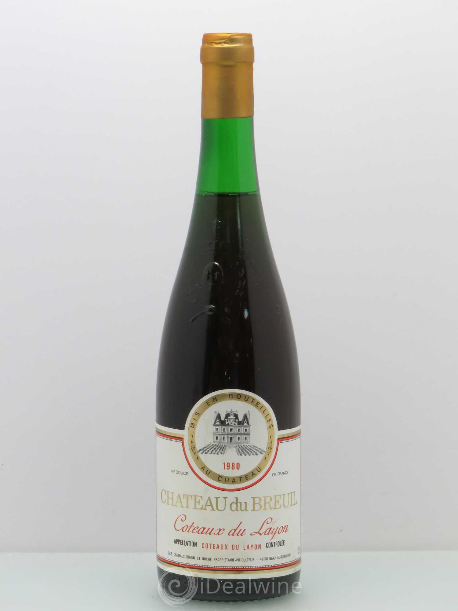 Coteaux du Layon Château du Breuil (sans prix de réserve) 1980 - Lotto di 1 bottiglia - 0