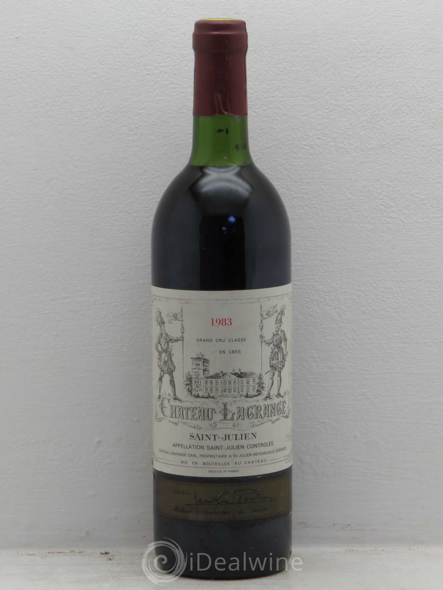 Château Lagrange 3ème Grand Cru Classé 1983 - Lot de 1 bouteille - 0