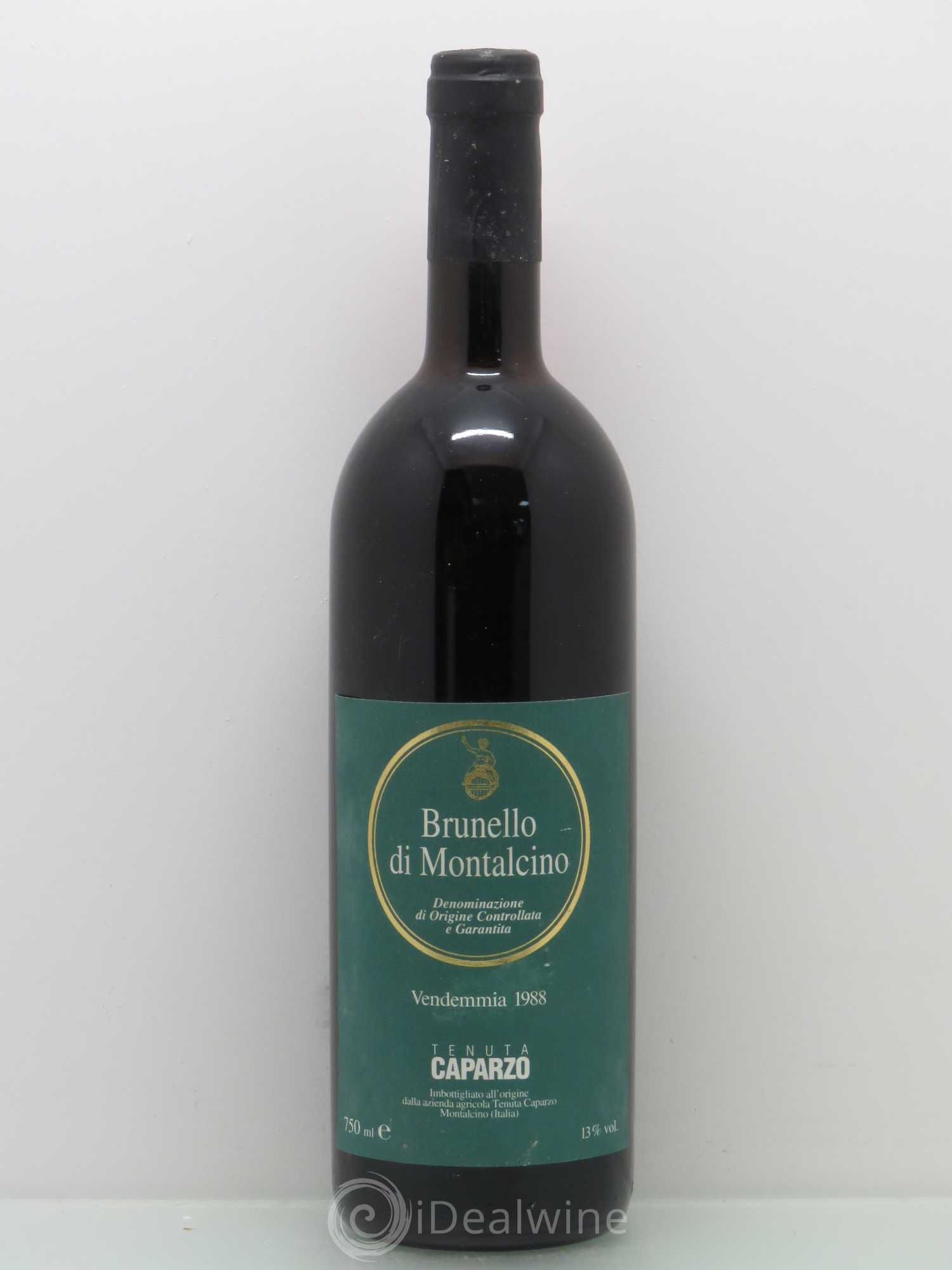 Brunello di Montalcino Caparzo 1988 - Lot de 1 bouteille - 0