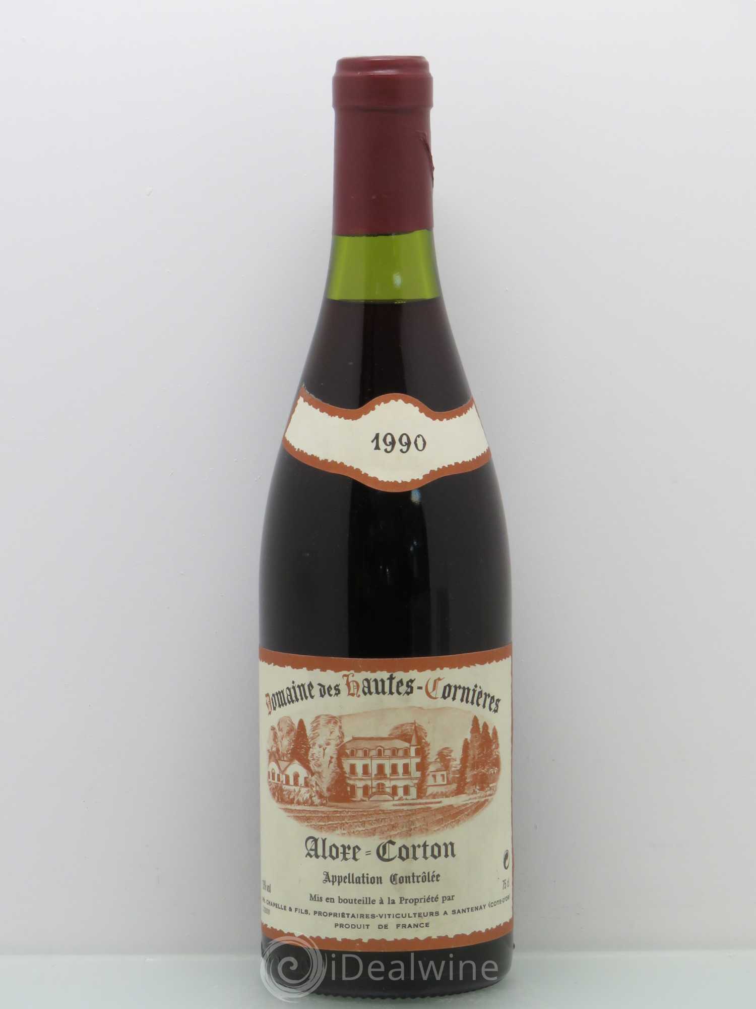 Aloxe-Corton Domaine des Hautes Cornières 1990 - Lot de 1 bouteille - 0