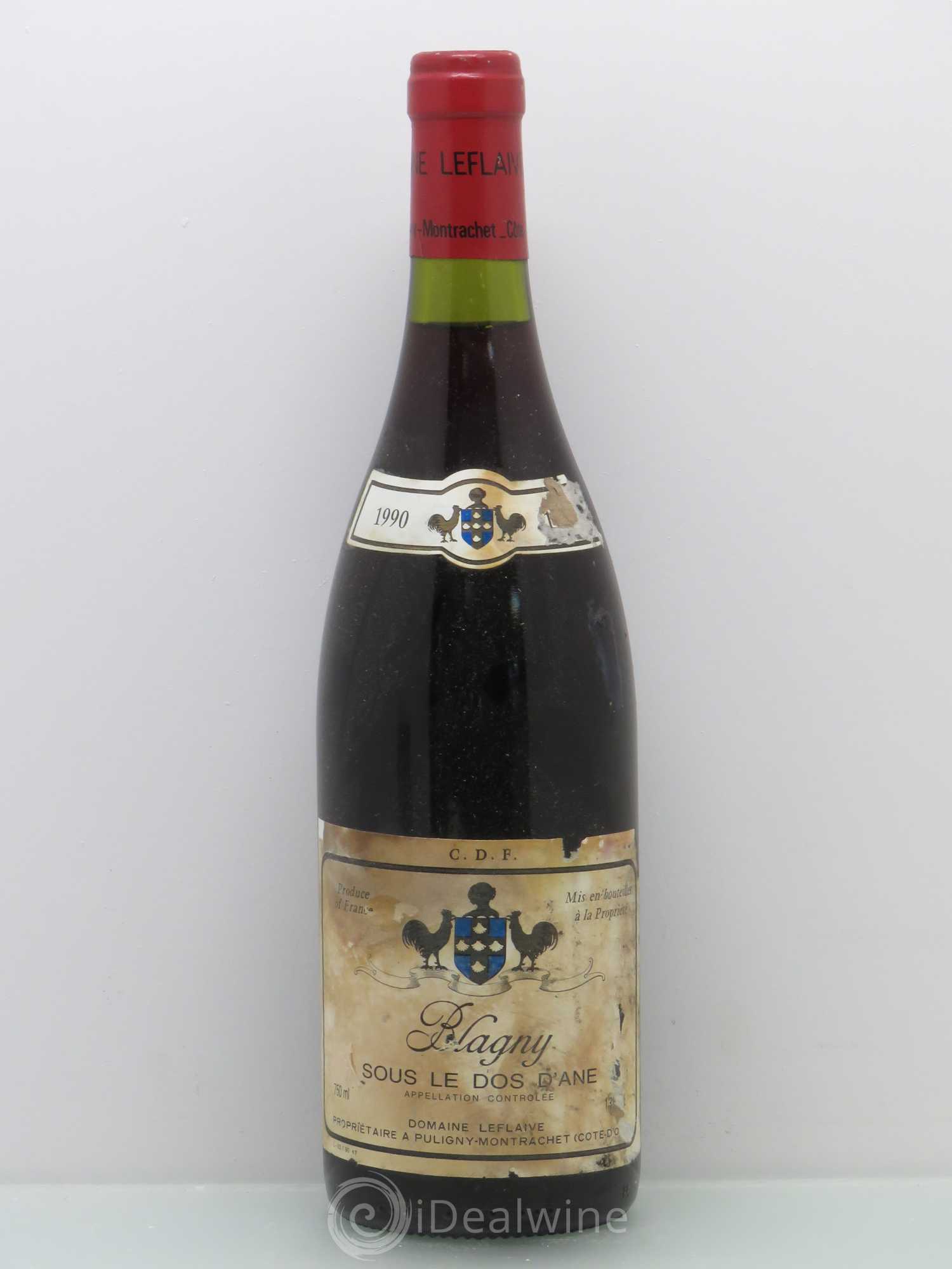 Blagny 1er Cru Sous le Dos d'Ane - Domaine Leflaive 1990 - Posten von 1 Flasche - 0
