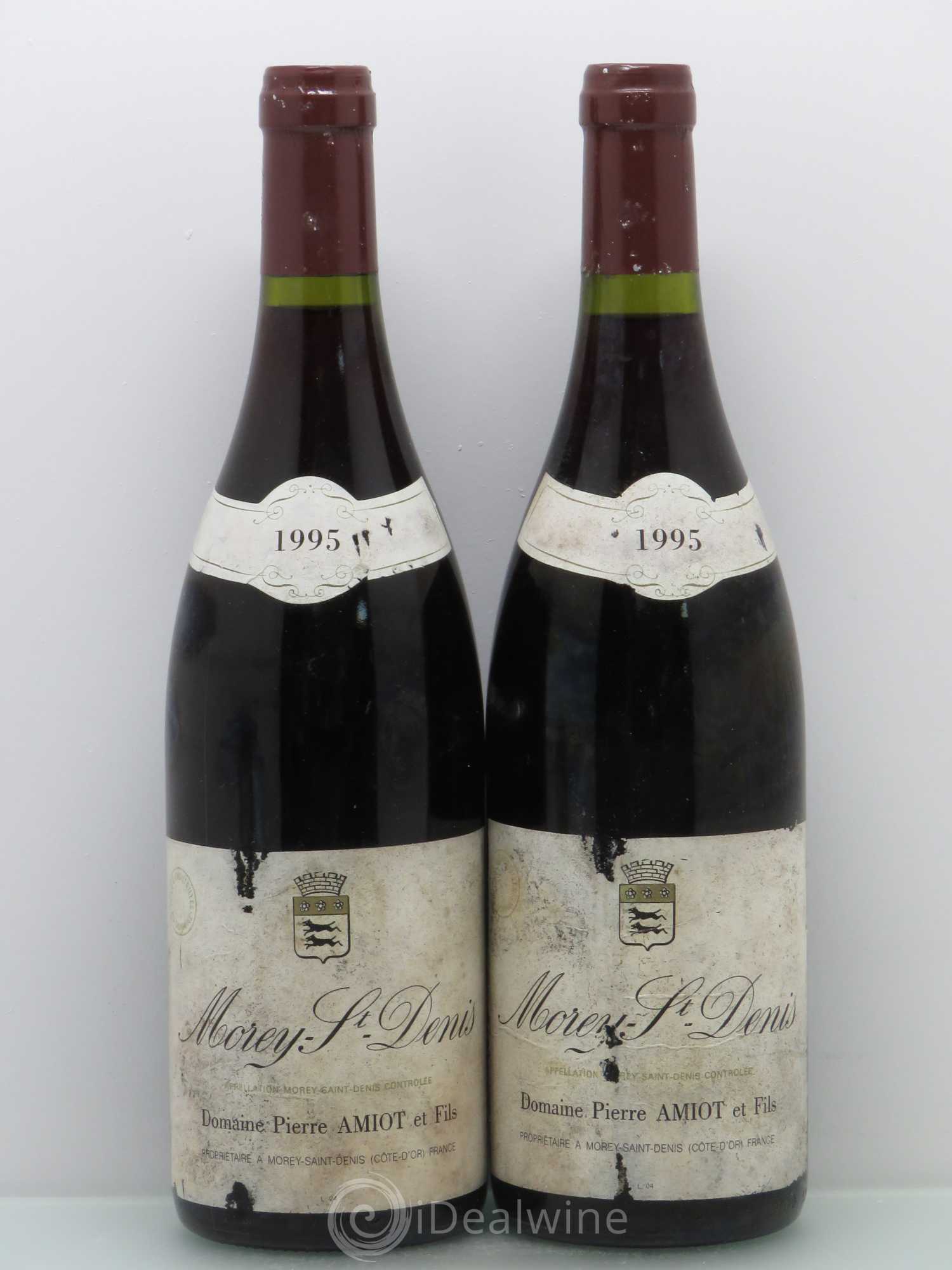 Morey-Saint-Denis Pierre Amiot 1995 - Lot de 2 bouteilles - 0