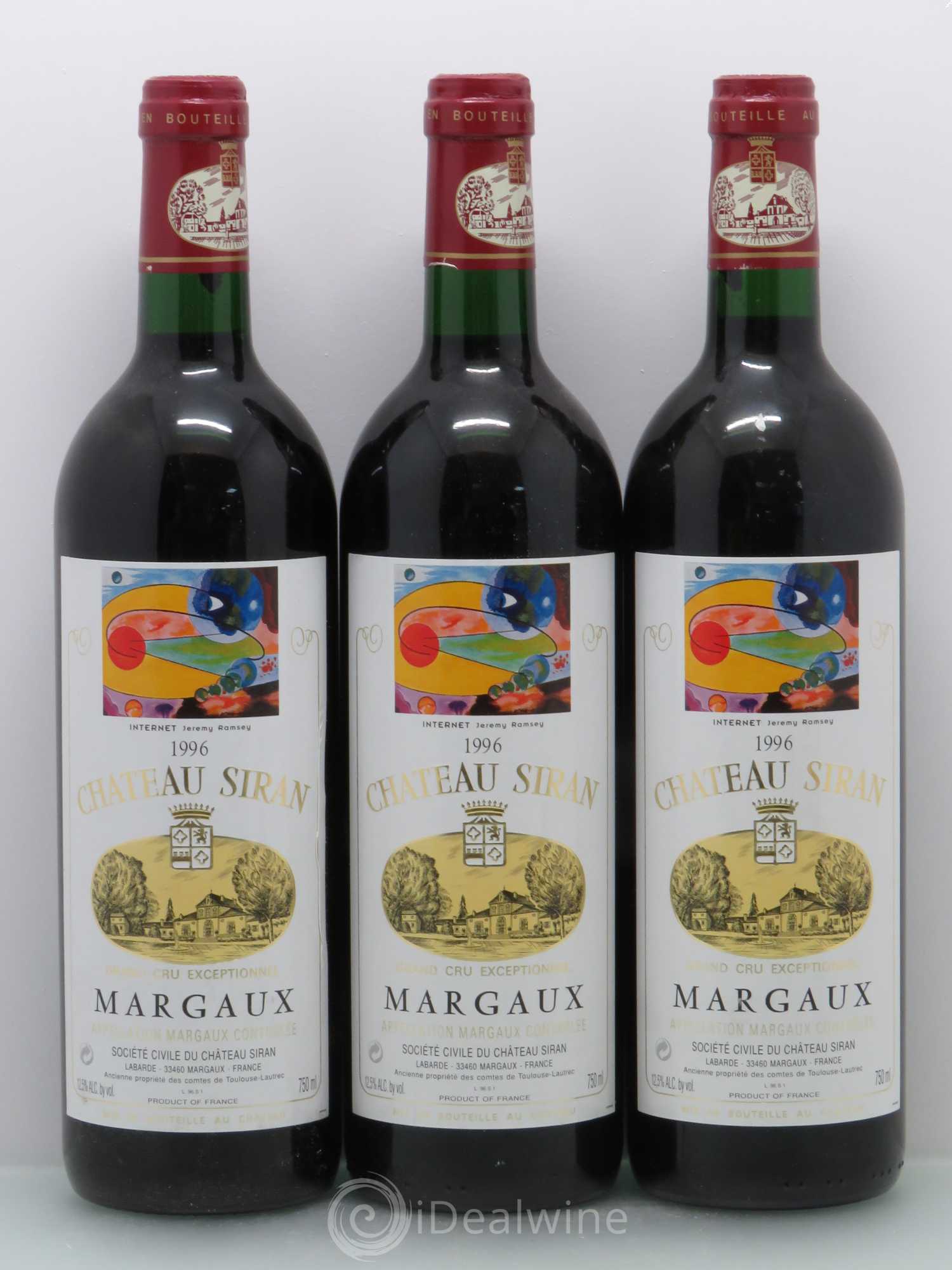 Château Siran 1996 - Lot de 6 bouteilles - 2