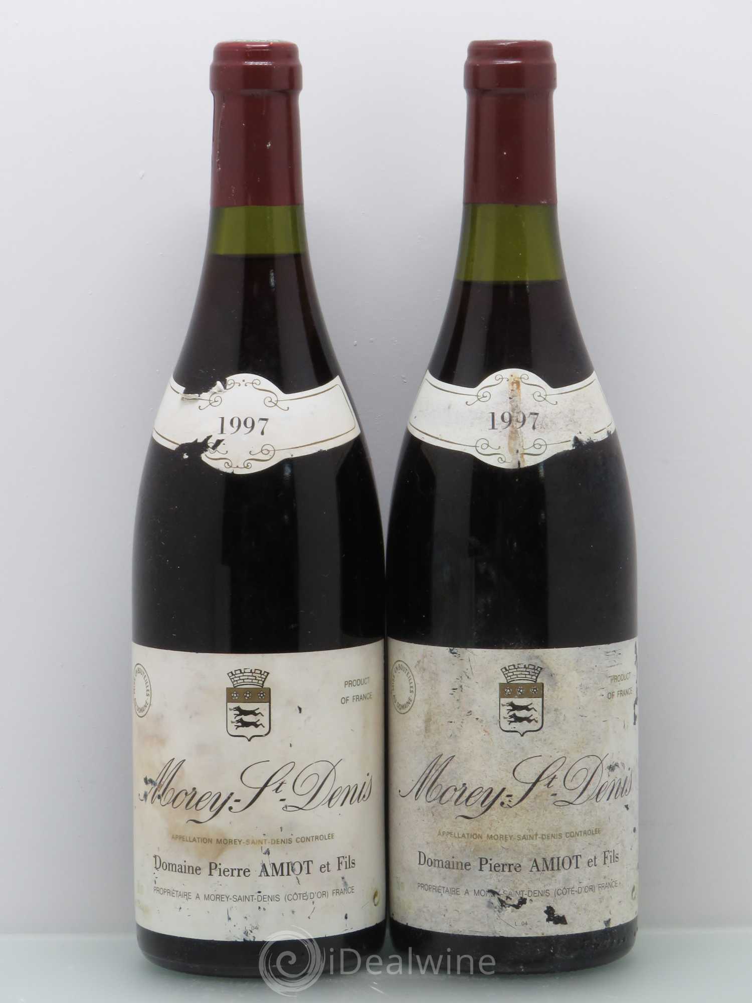 Morey-Saint-Denis Pierre Amiot 1997 - Lot de 2 bouteilles - 0