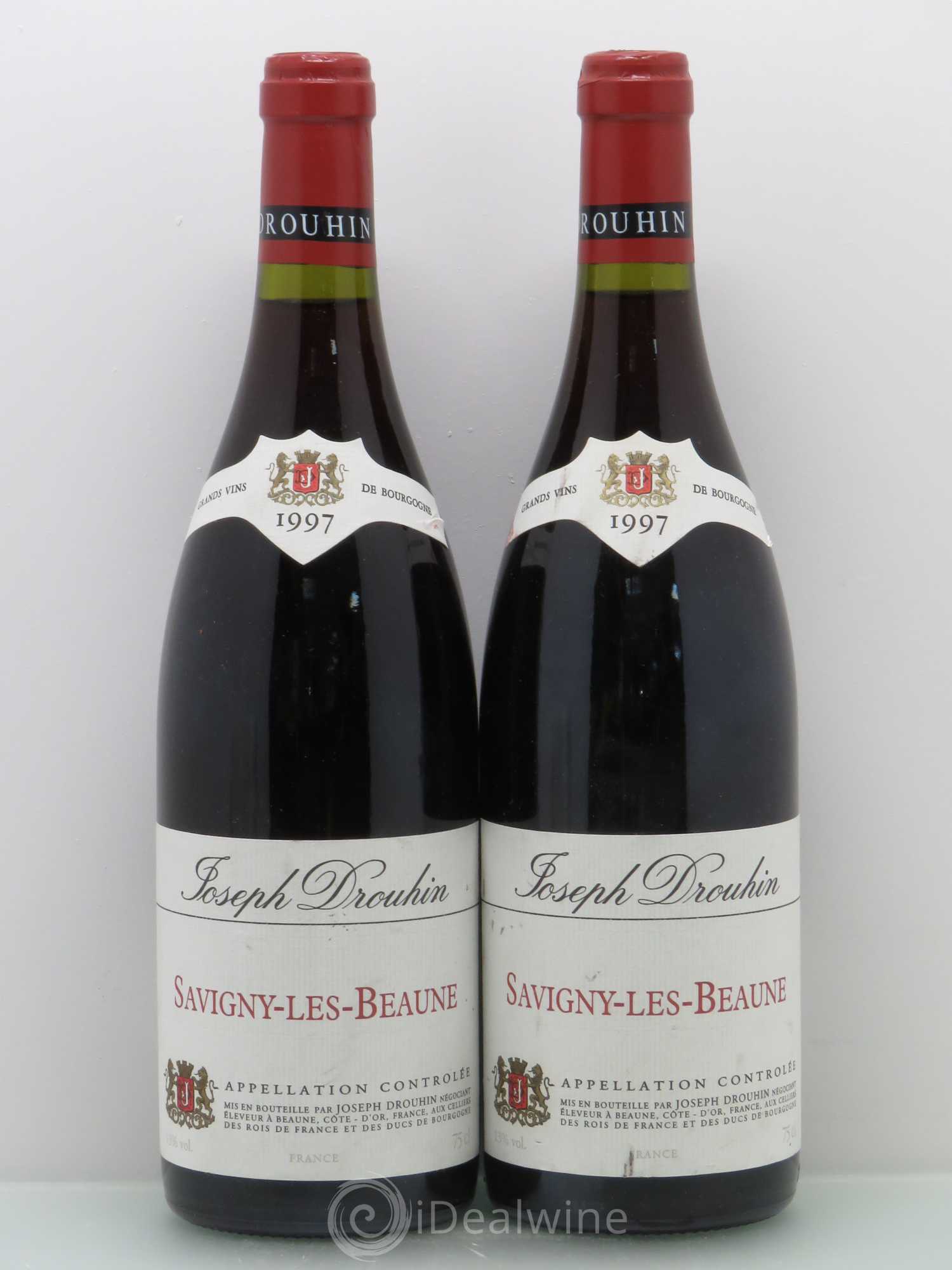 Savigny-lès-Beaune Joseph Drouhin 1997 - Lot de 2 bouteilles - 0