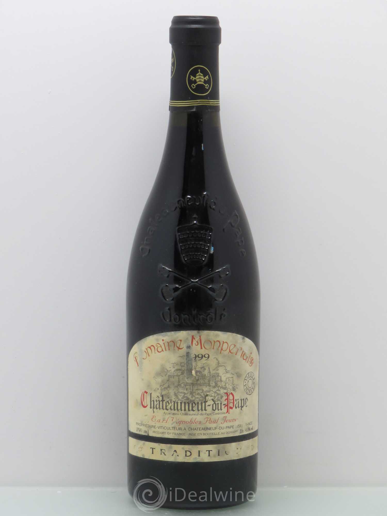Châteauneuf-du-Pape Tradition Vieilles Vignes Montpertuis 1999 - Posten von 1 Flasche - 0