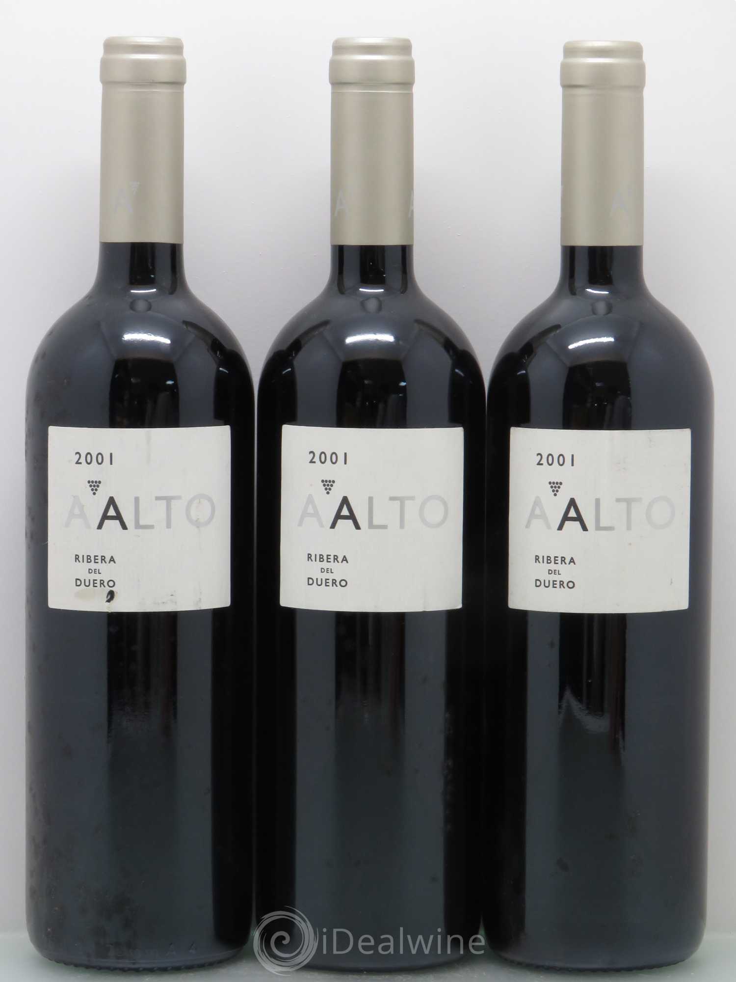 Ribera Del Duero DO Aalto 2001 - Posten von 3 Flaschen - 0