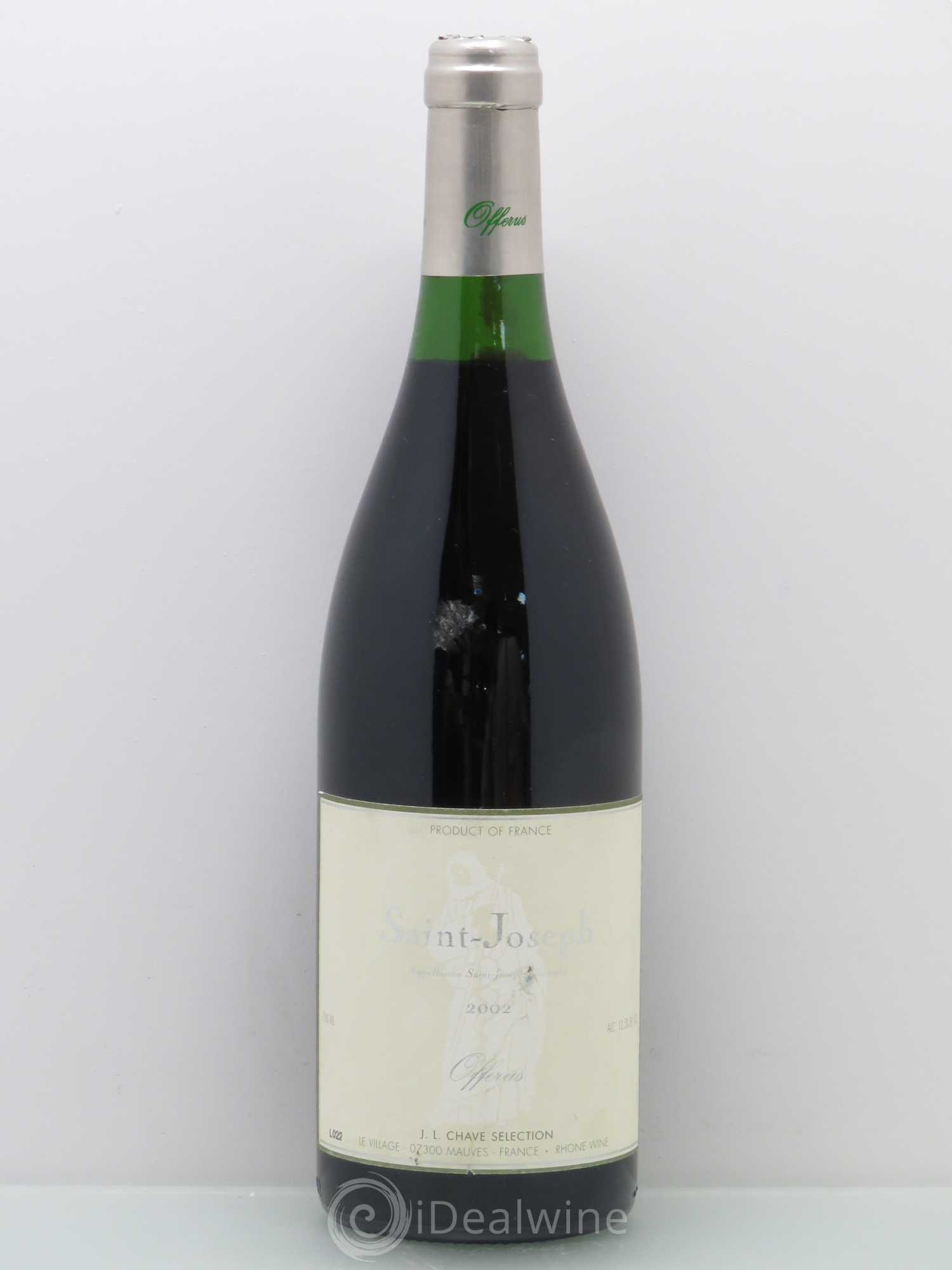 Saint-Joseph Offerus J-L. Chave Sélection 2002 - Lot de 1 bouteille - 0