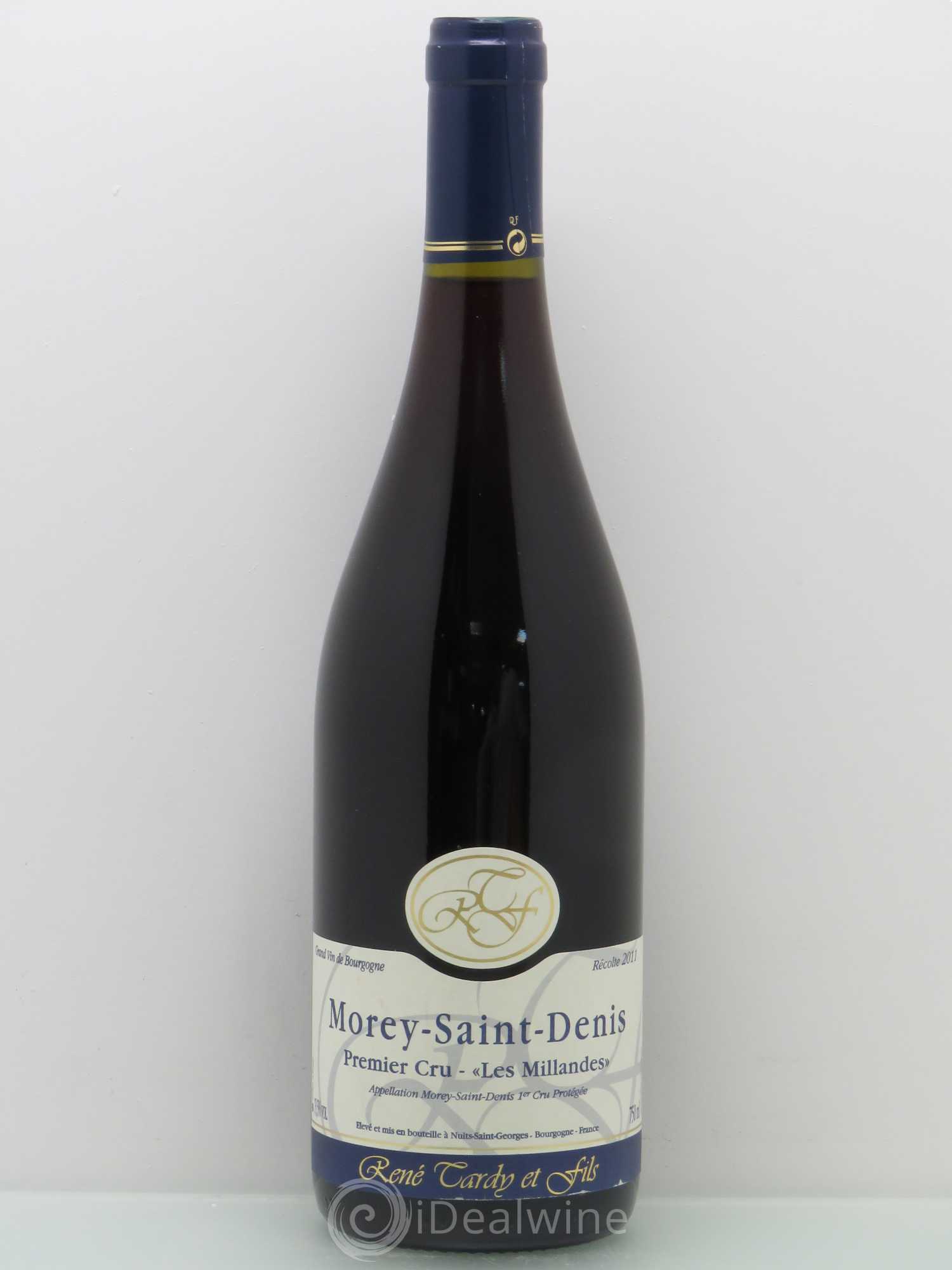 Morey-Saint-Denis 1er Cru Les Milandes - René Tardy 2011 - Lot de 1 bouteille - 0