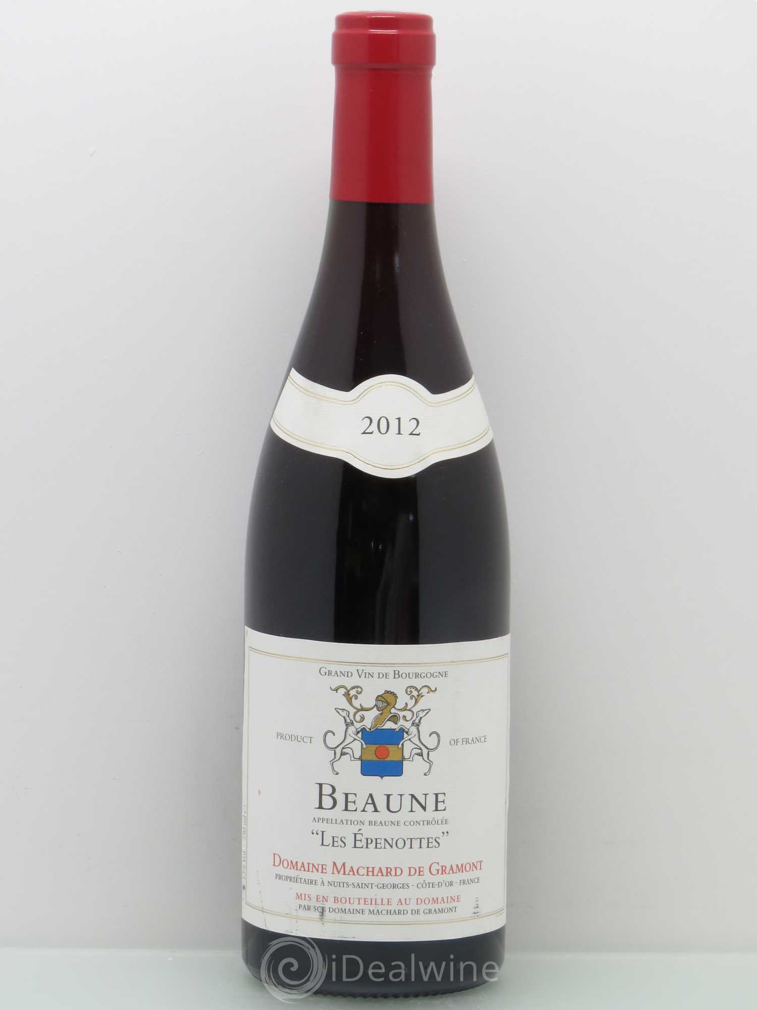 Beaune Les Epenottes - Machard de Gramont 2012 - Posten von 1 Flasche - 0