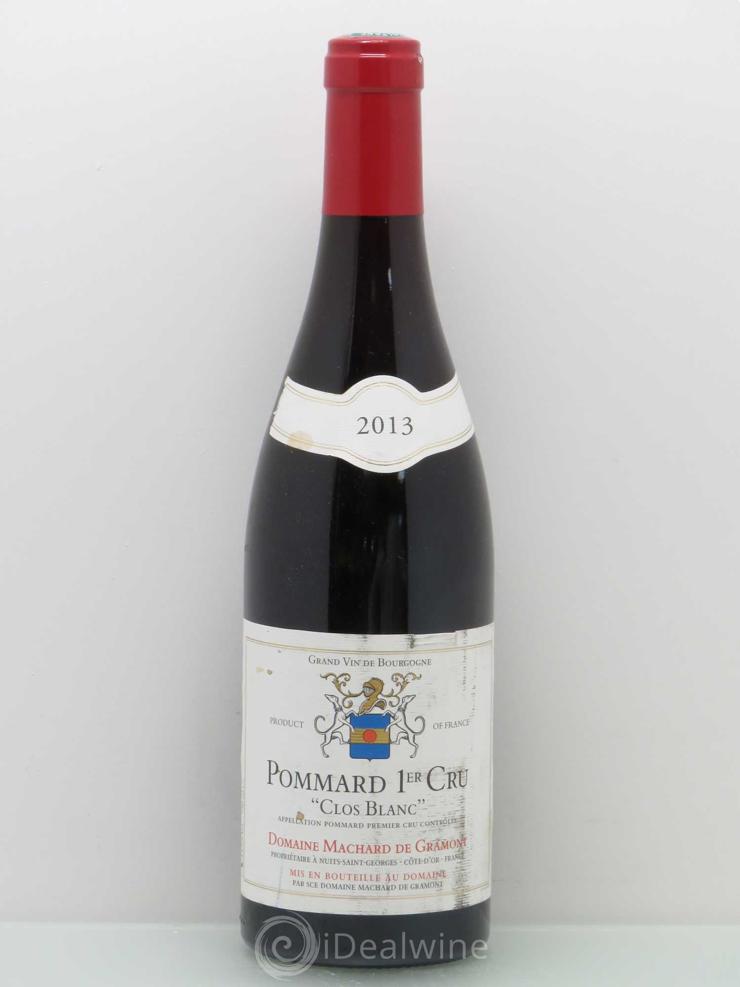 Pommard 1er Cru Clos Blanc Machard de Gramont 2013 - Posten von 1 Flasche - 0