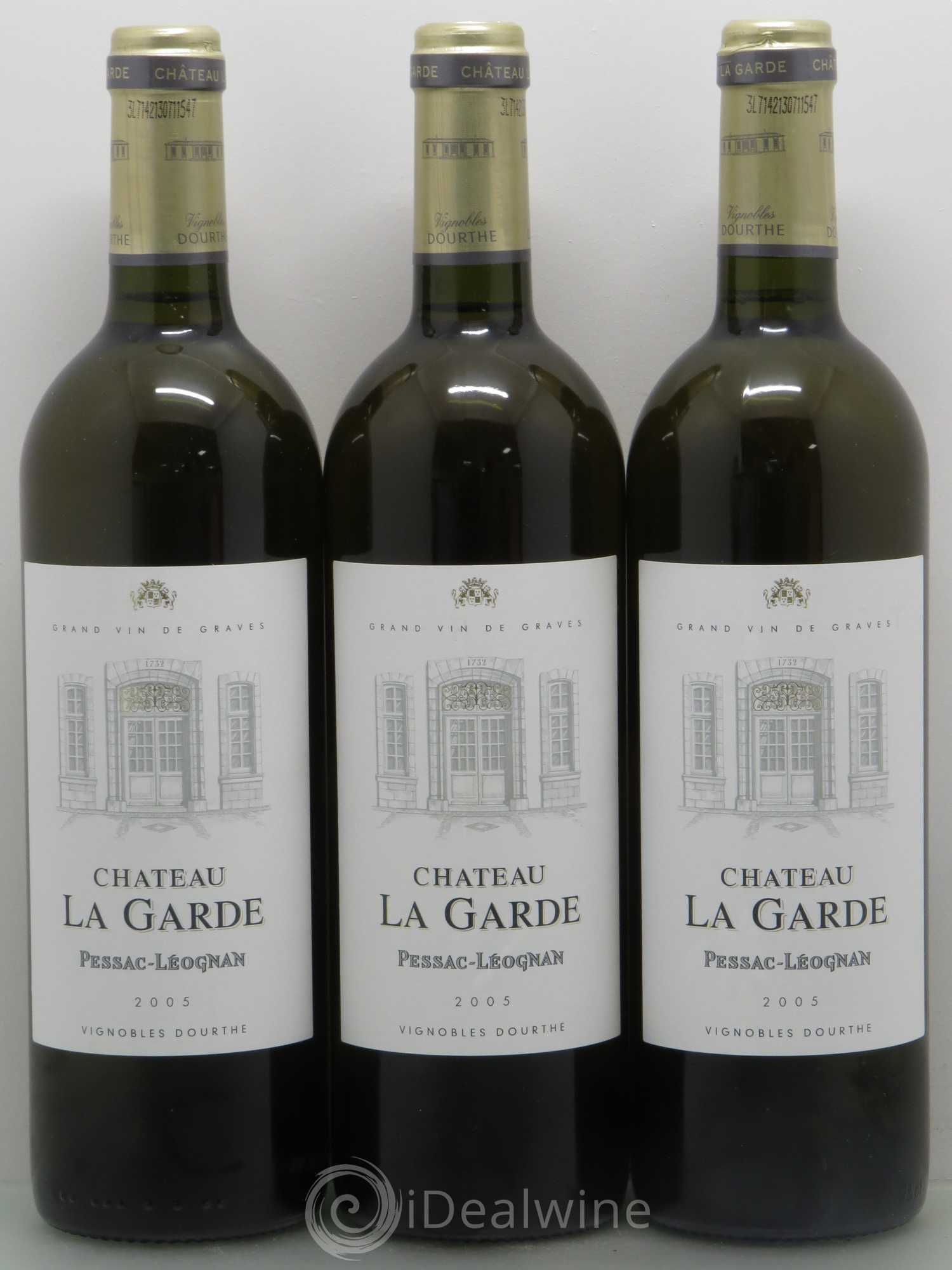 Château la Garde 2005 - Lot de 6 bouteilles - 1