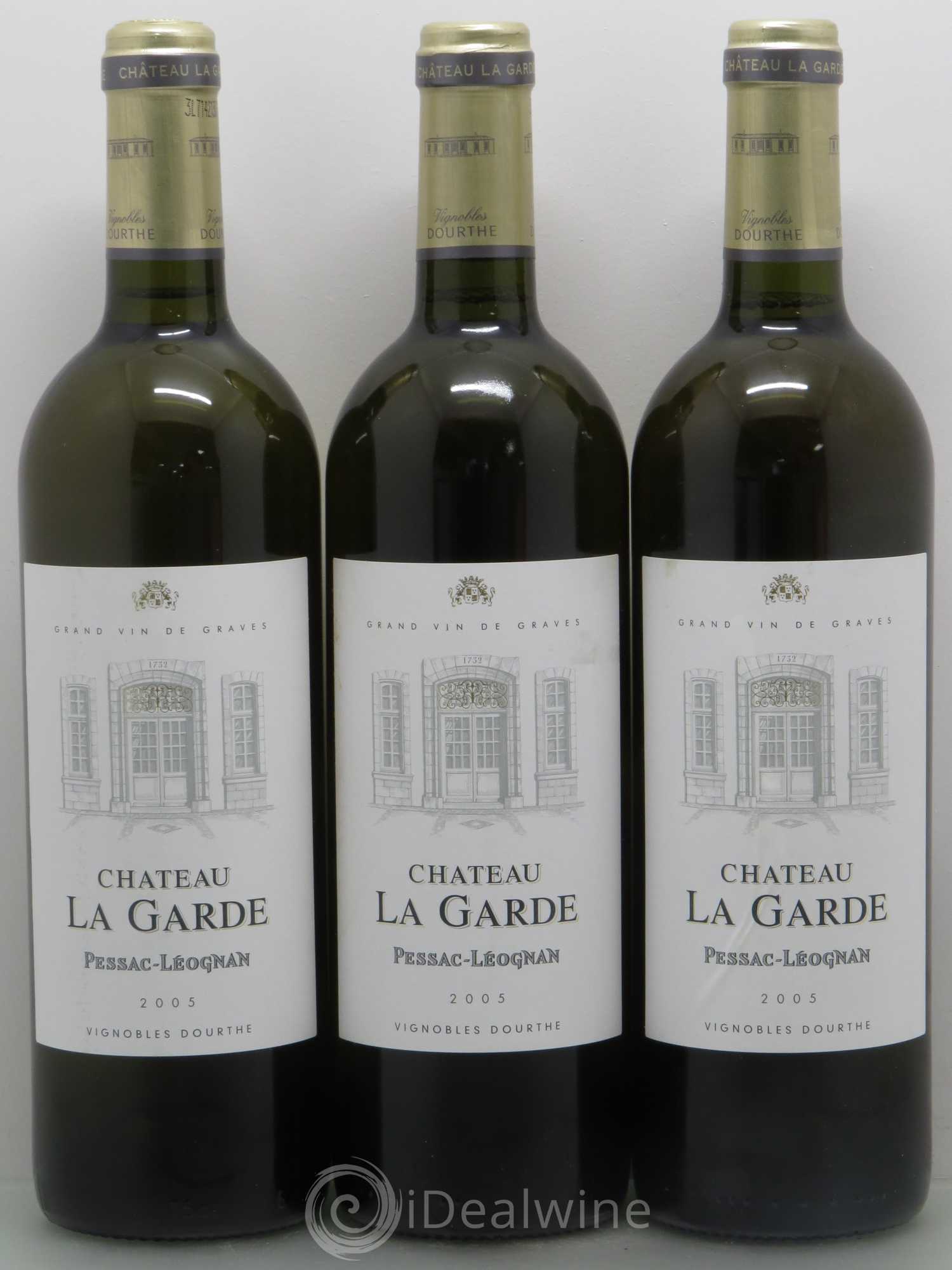 Château la Garde 2005 - Lot de 3 bouteilles - 0
