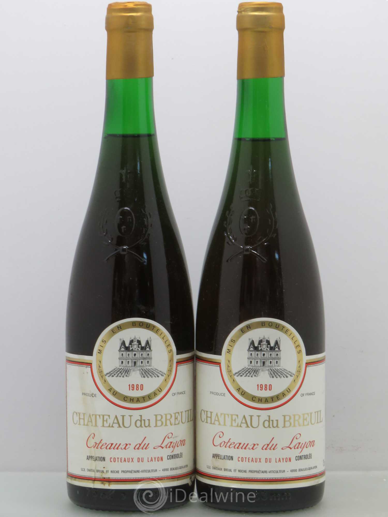 Coteaux du Layon 1980 - Lotto di 2 bottiglie - 0