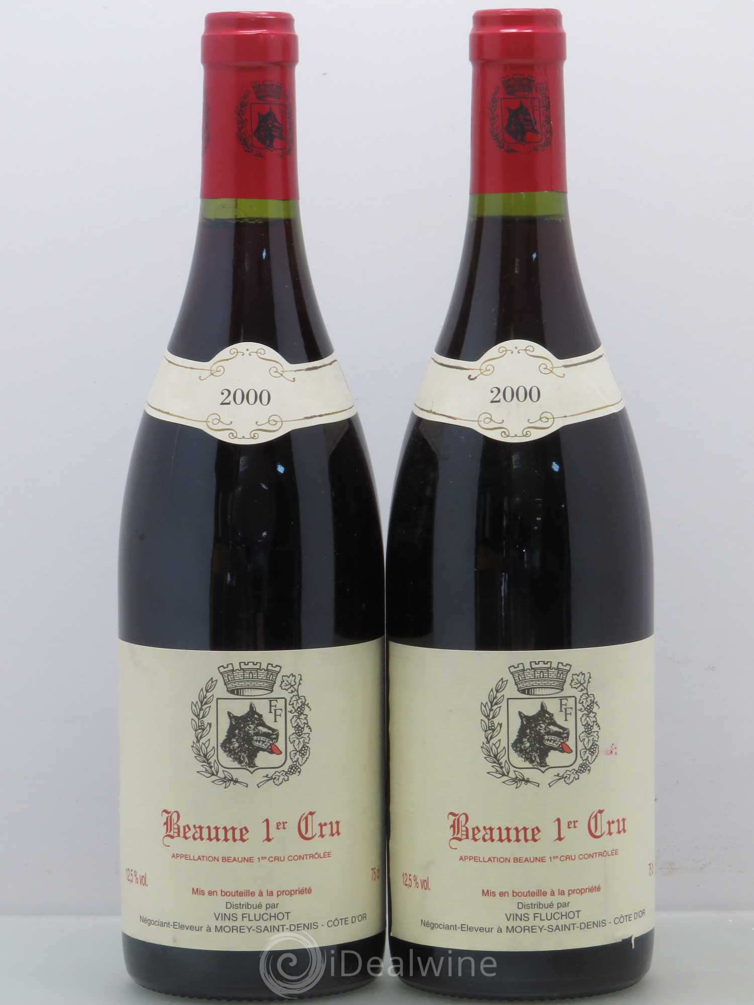 Beaune 1er Cru Fluchot 2000 - Posten von 2 Flaschen - 0