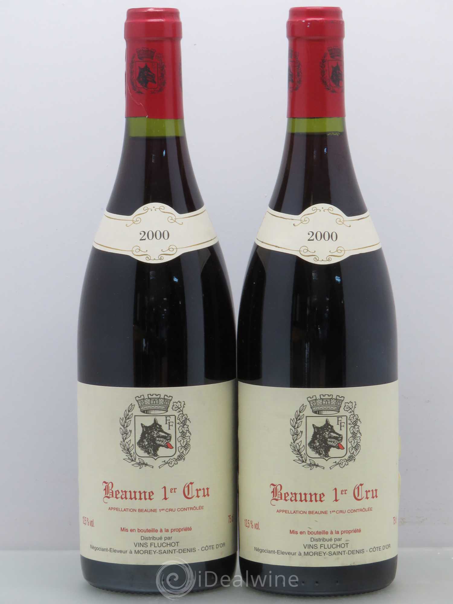 Beaune 1er Cru Fluchot 2000 - Lot de 2 bouteilles - 0