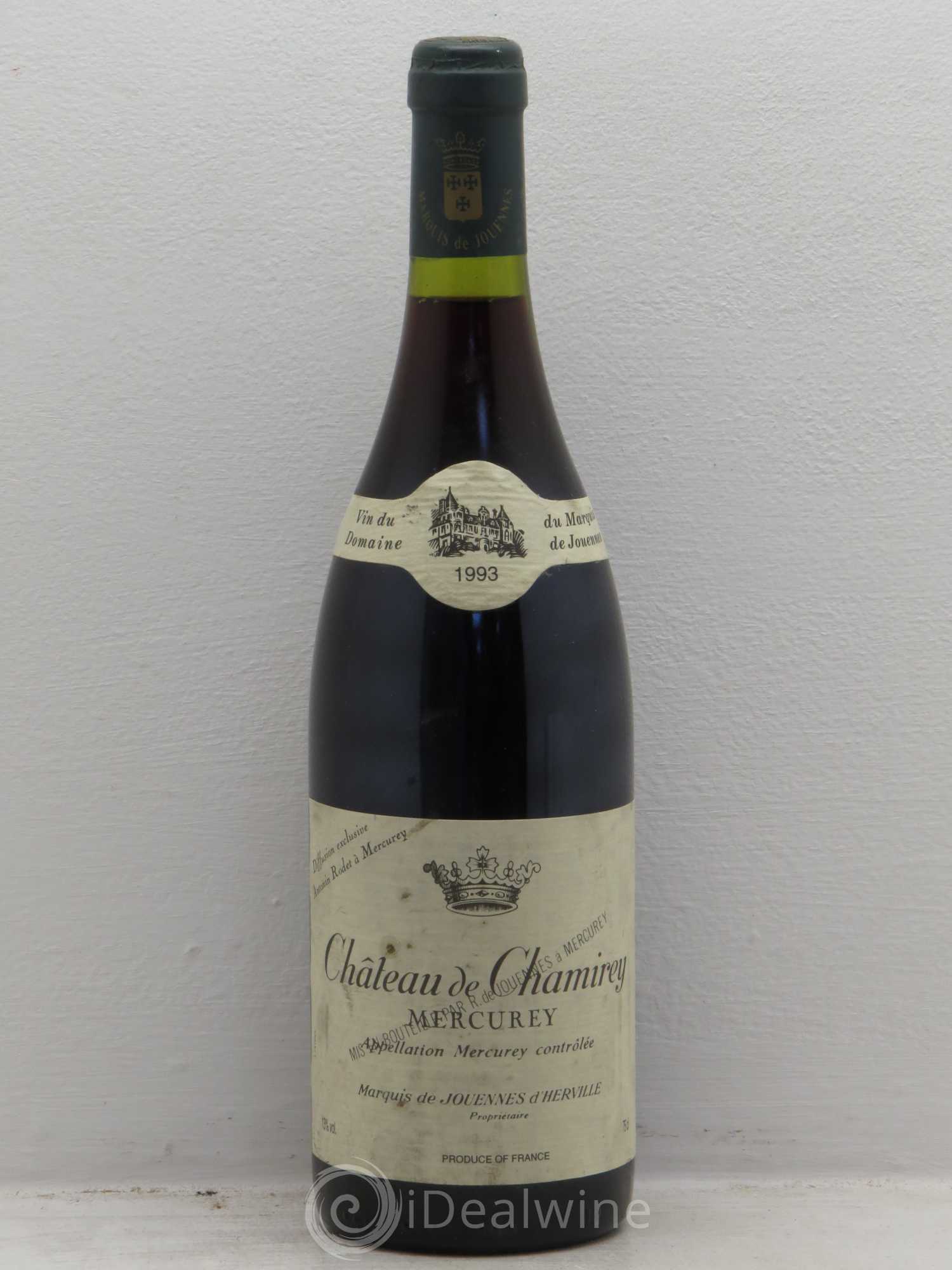 Mercurey 1993 - Lot de 1 bouteille - 0