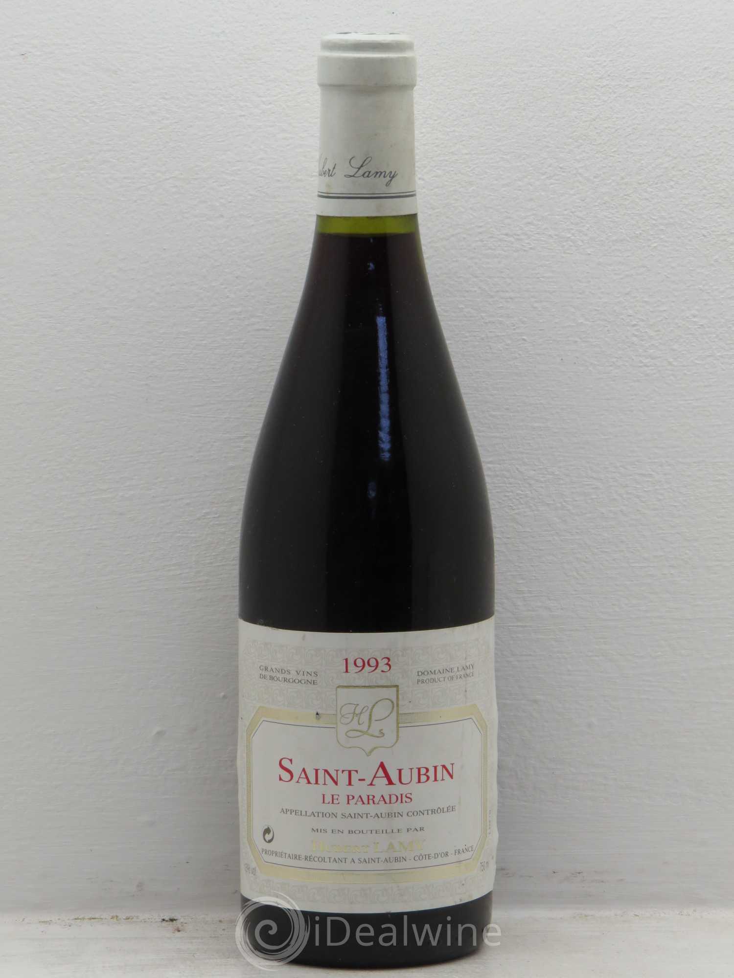 Saint-Aubin Le paradis Lamy 1993 - Posten von 1 Flasche - 0