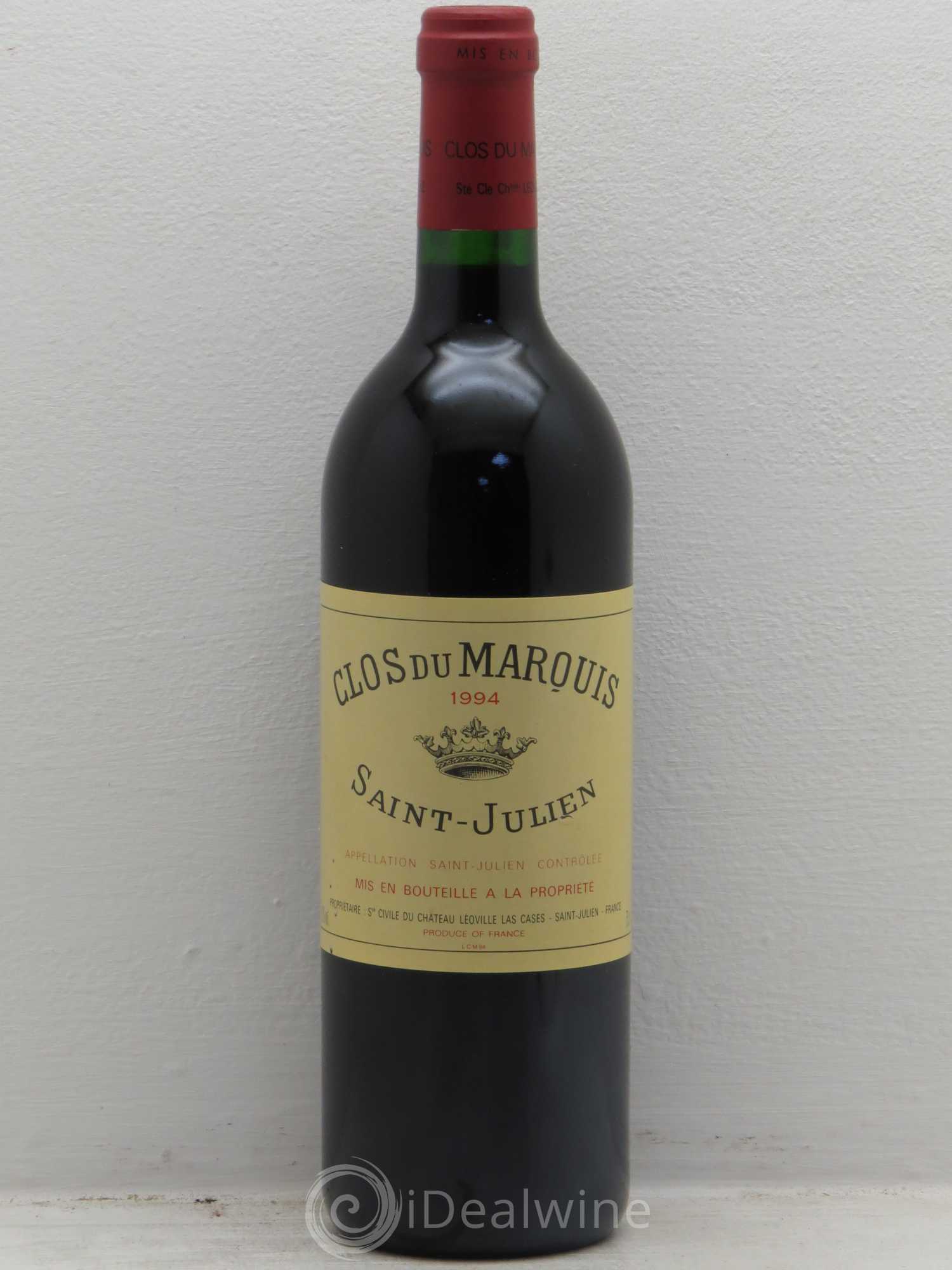 Clos du Marquis 1994 - Lot de 1 bouteille - 0