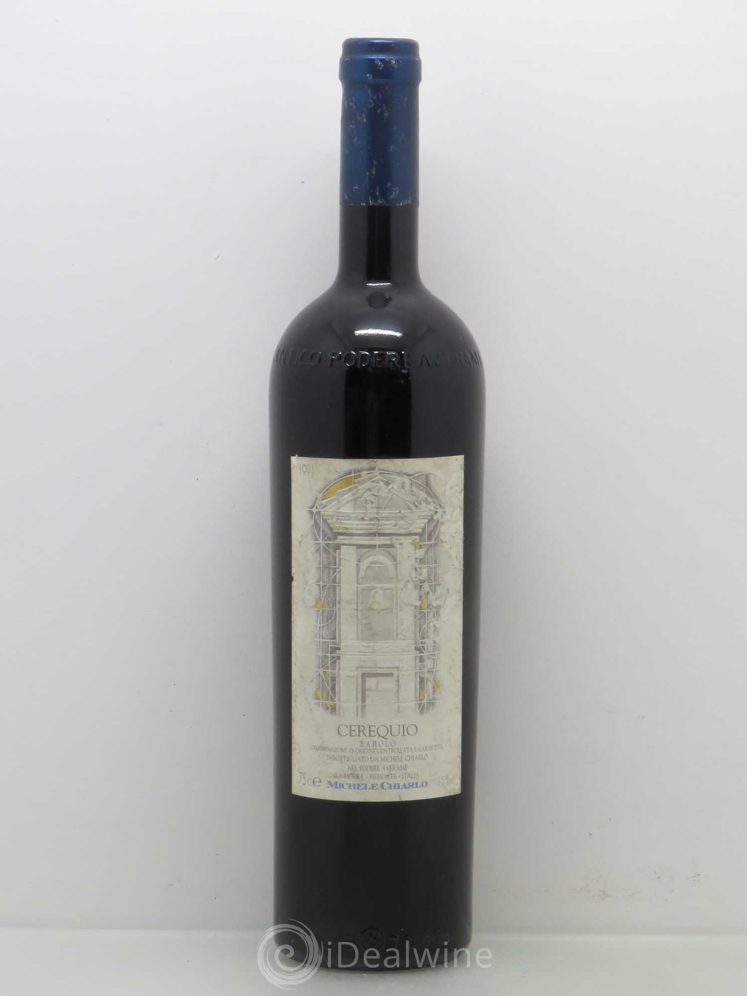 Barolo Cerequio Michele Chiarlo 1991 - Posten von 1 Flasche - 0