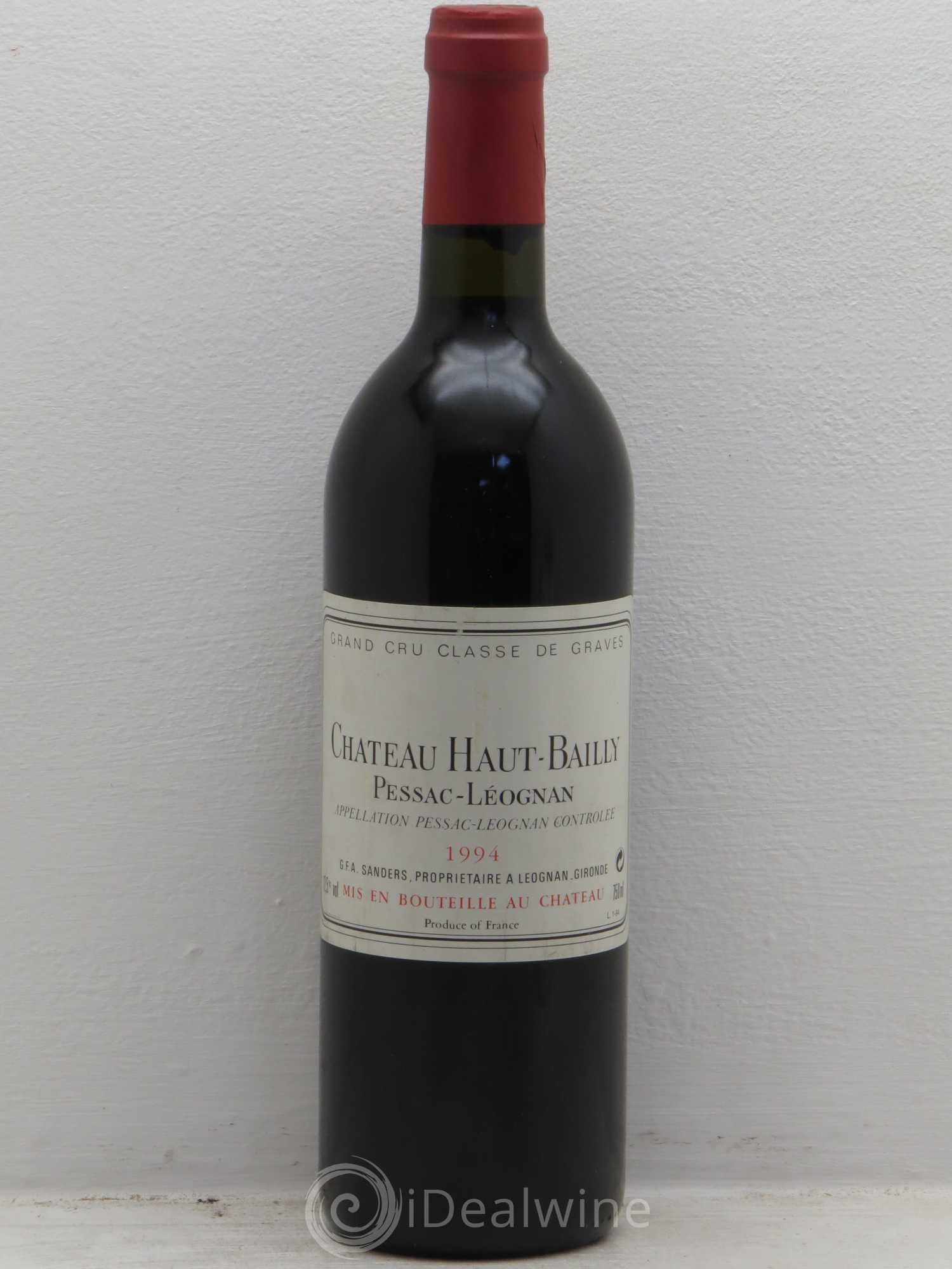 Château Haut-Bailly Cru Classé de Graves 1994 - Lot de 1 bouteille - 0