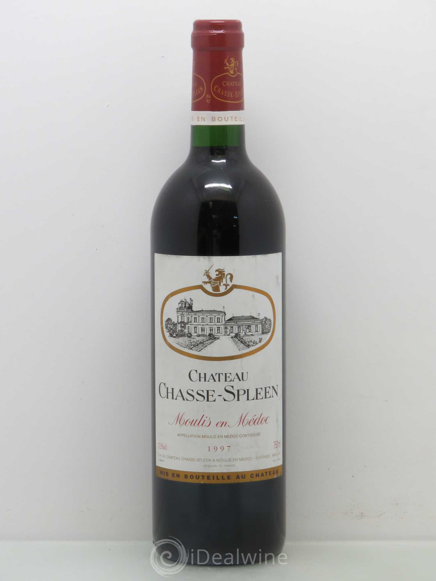 Château Chasse Spleen 1997 - Lot de 1 bouteille - 0