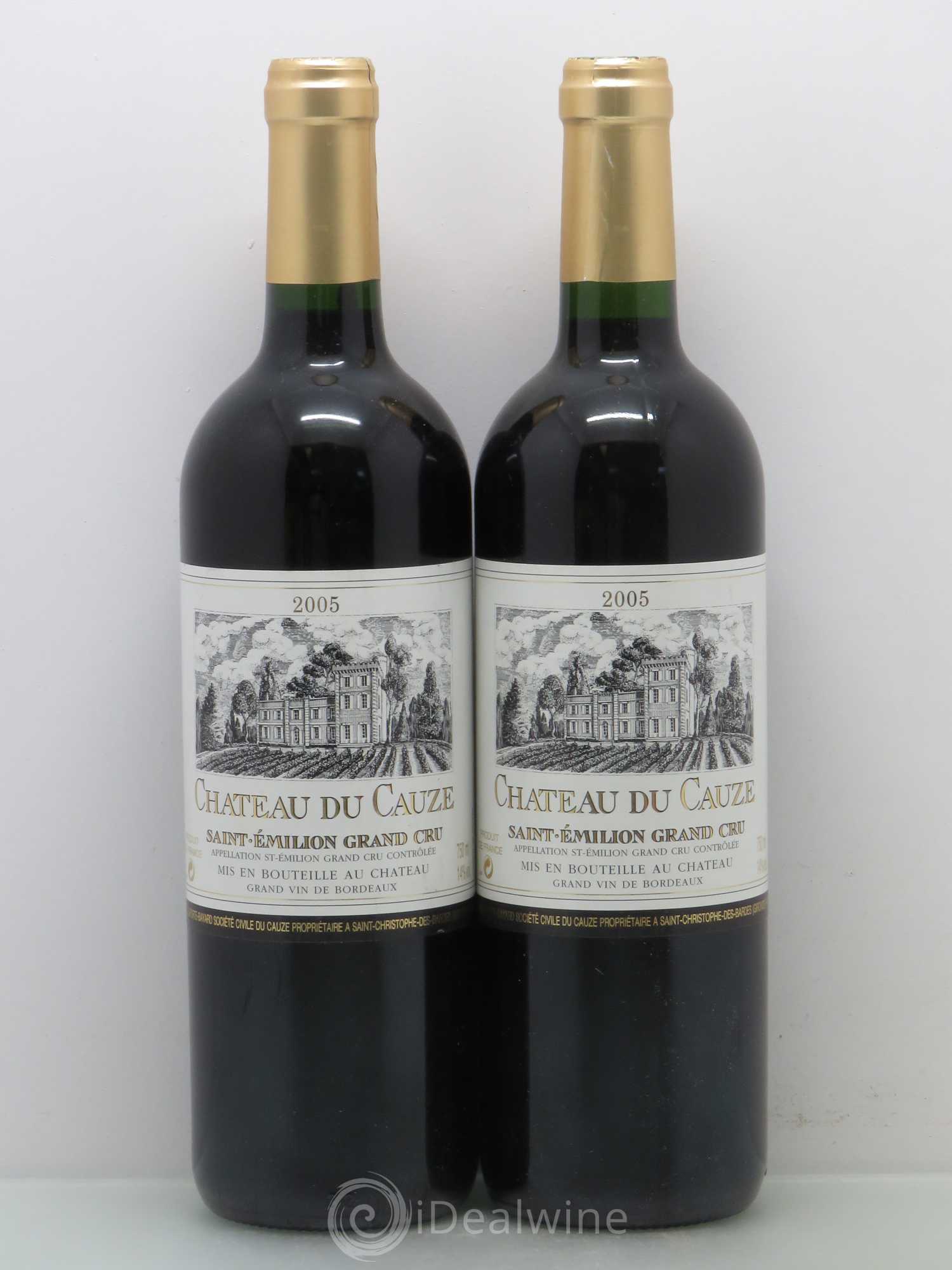 Château du Cauze 2005 - Lot de 2 bouteilles - 0
