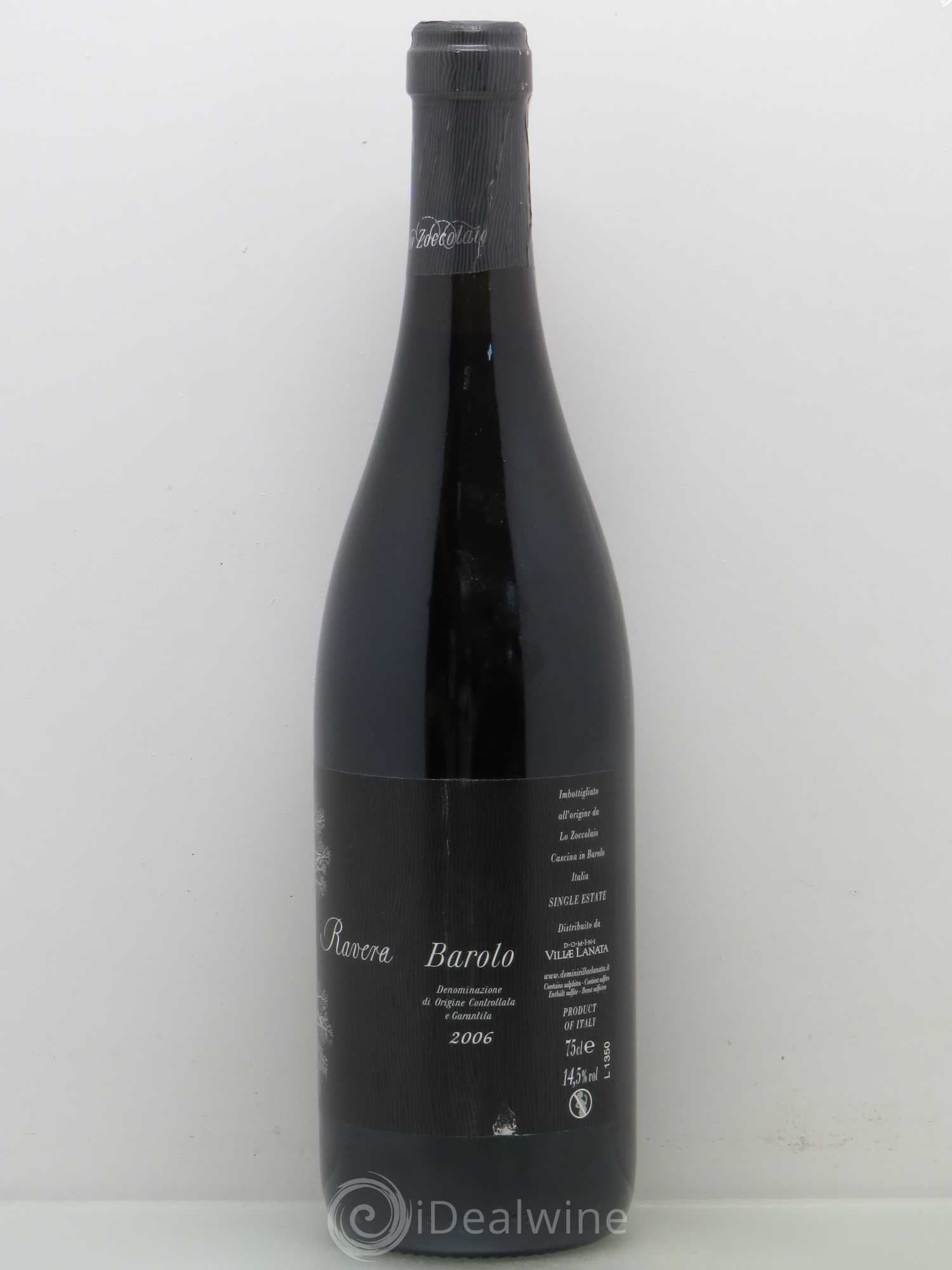 Barolo Lo Zoccolaio Ravera 2006 - Lot de 1 bouteille - 1