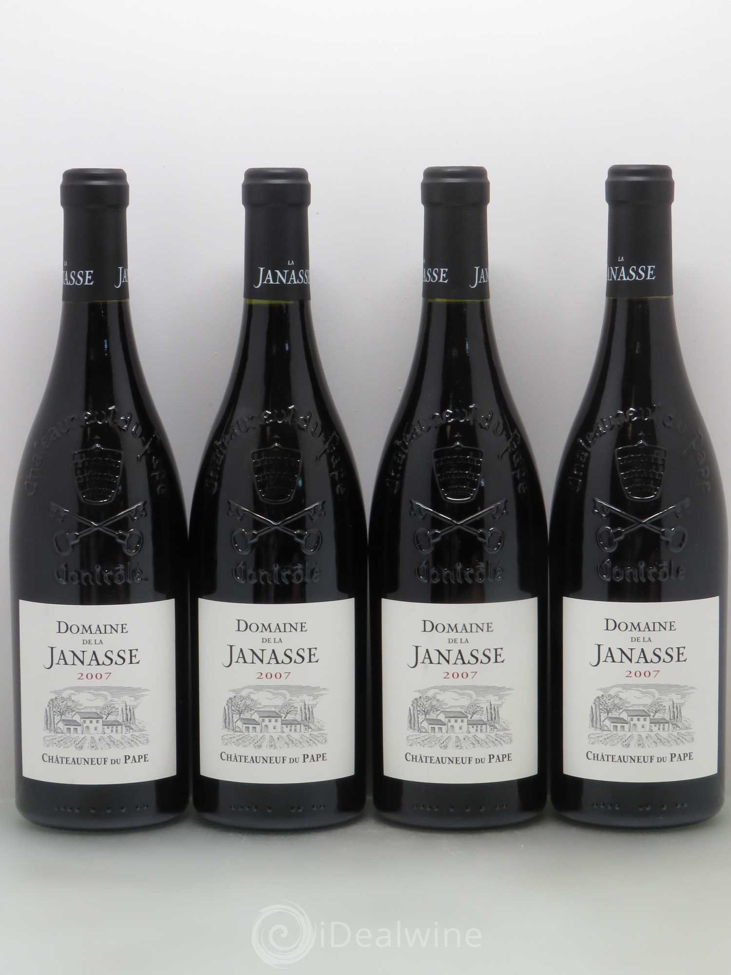 Châteauneuf-du-Pape La Janasse (Domaine de) 2007 - Lot de 4 bouteilles - 0