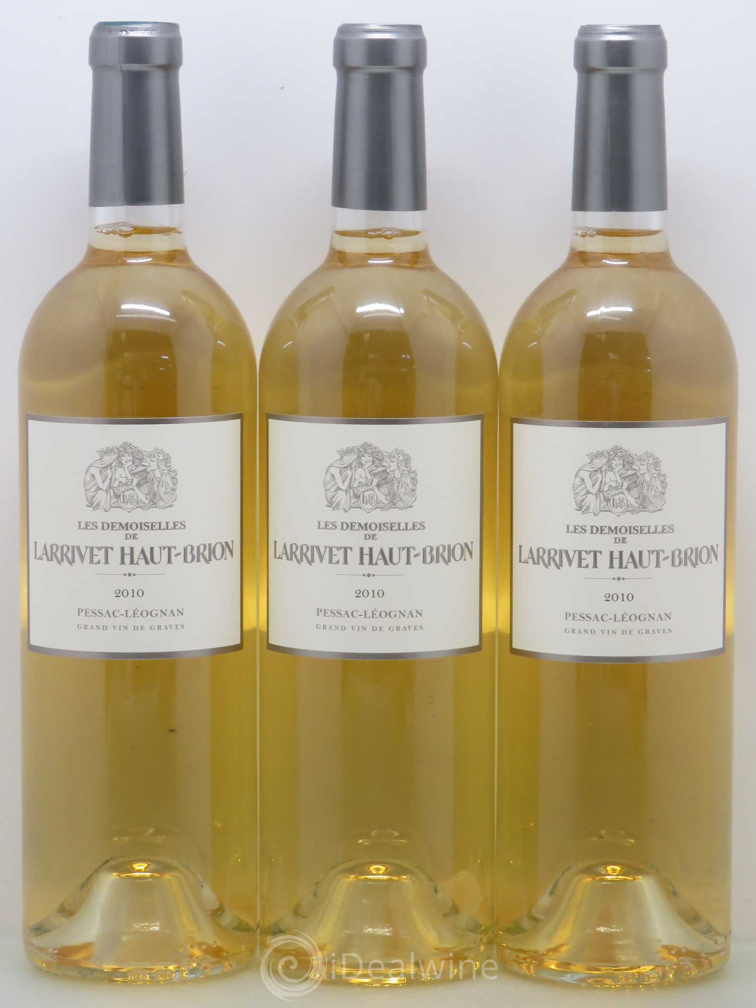 Bordeaux Pessac Leognan Demoiselles de Larrivet Haut Brion 2010 - Posten von 12 Flaschen - 4