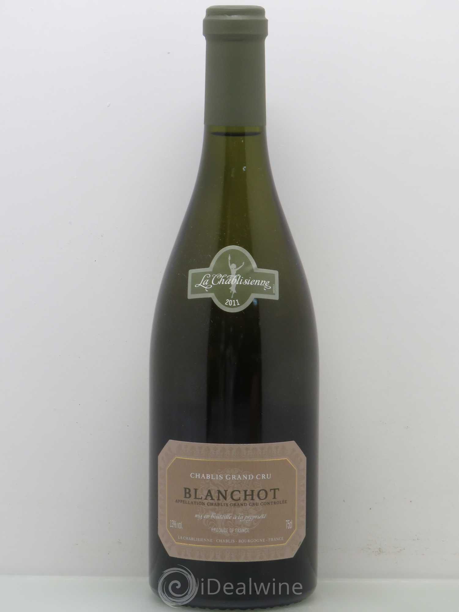 Chablis Grand Cru Blanchot Chablisienne 2011 - Posten von 1 Flasche - 0
