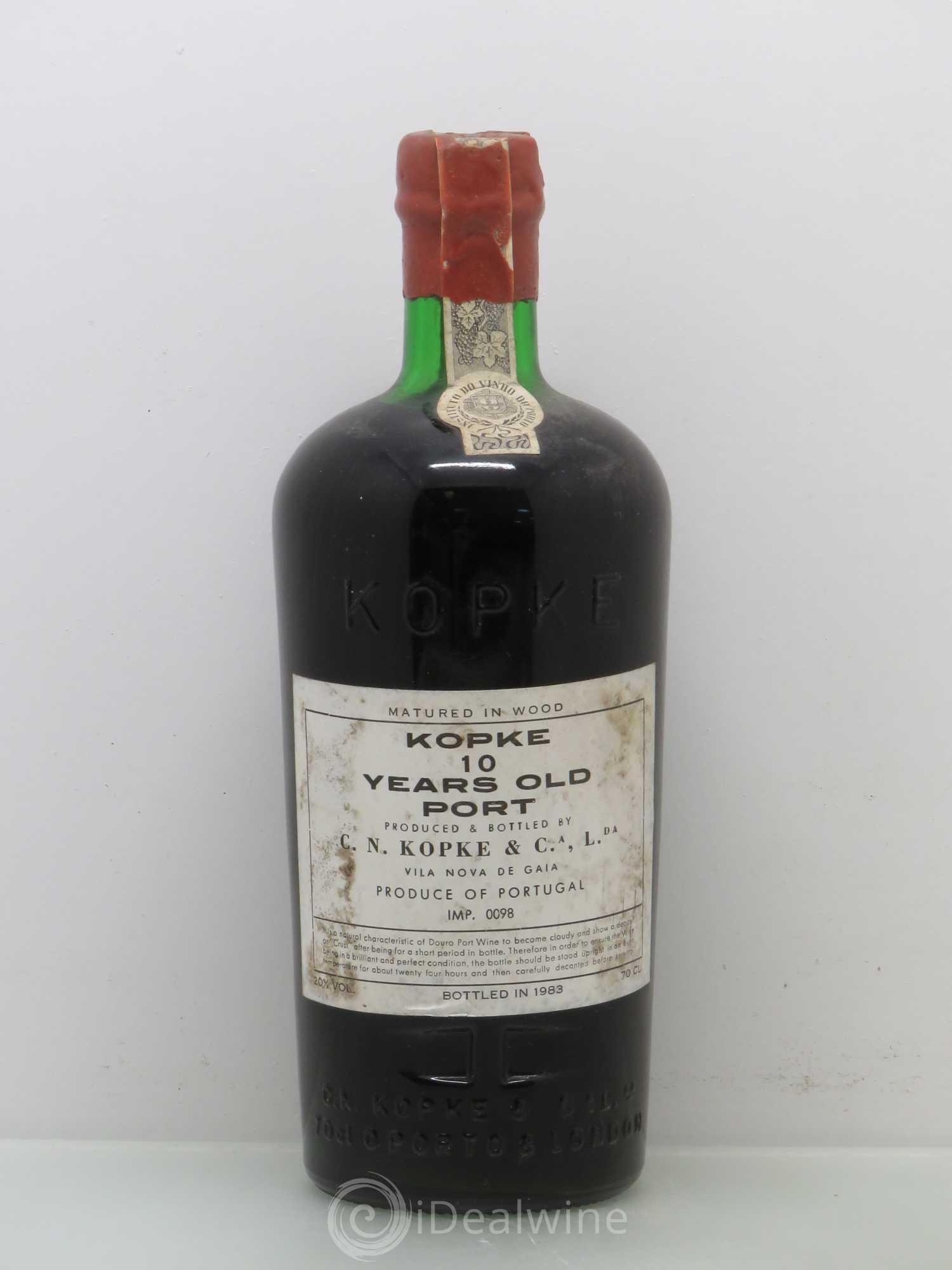 Porto Kopke 10 Y old port - bottled 1983 - Posten von 1 Flasche - 1