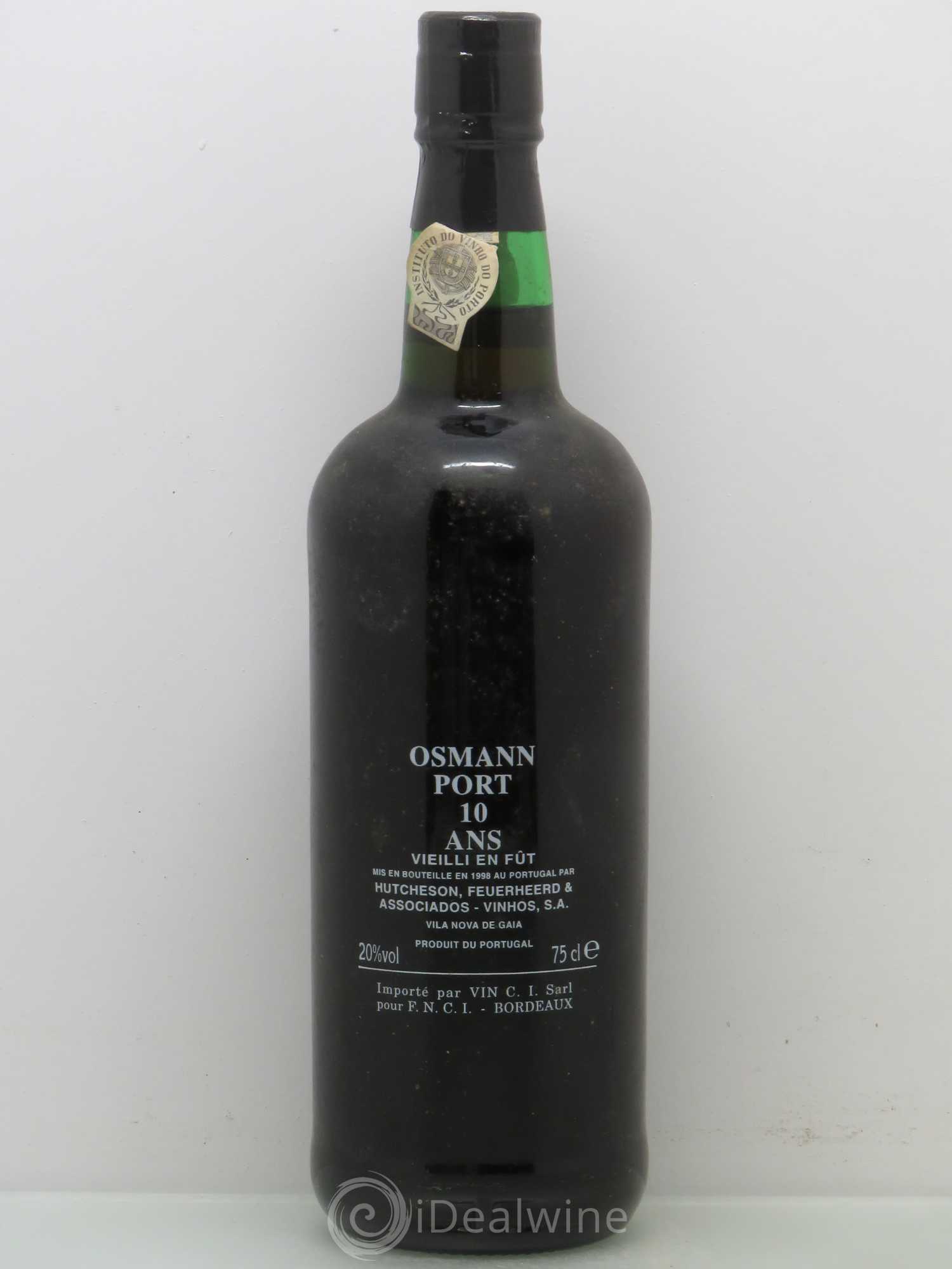 Porto Osmann 10 Y old port - bottled 1998 - Posten von 1 Flasche - 1