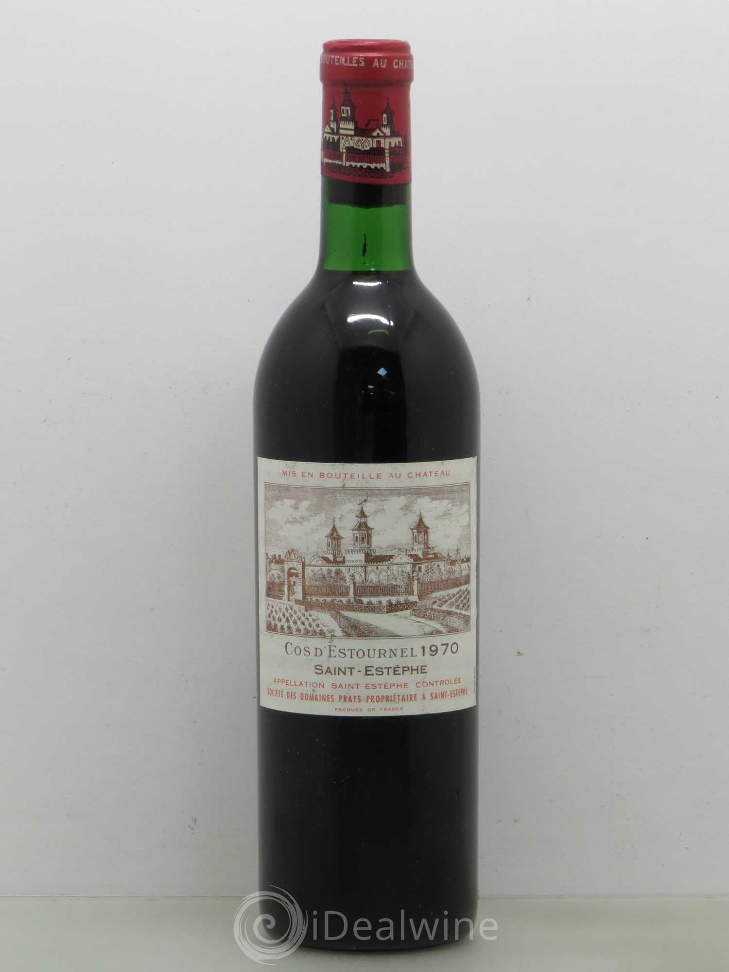 Cos d'Estournel 2ème Grand Cru Classé 1970 - Lot de 1 bouteille - 0
