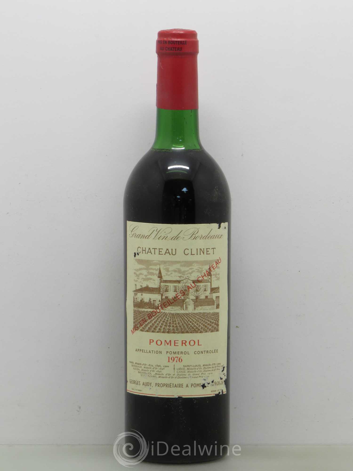 Château Clinet 1976 - Lot de 1 bouteille - 0